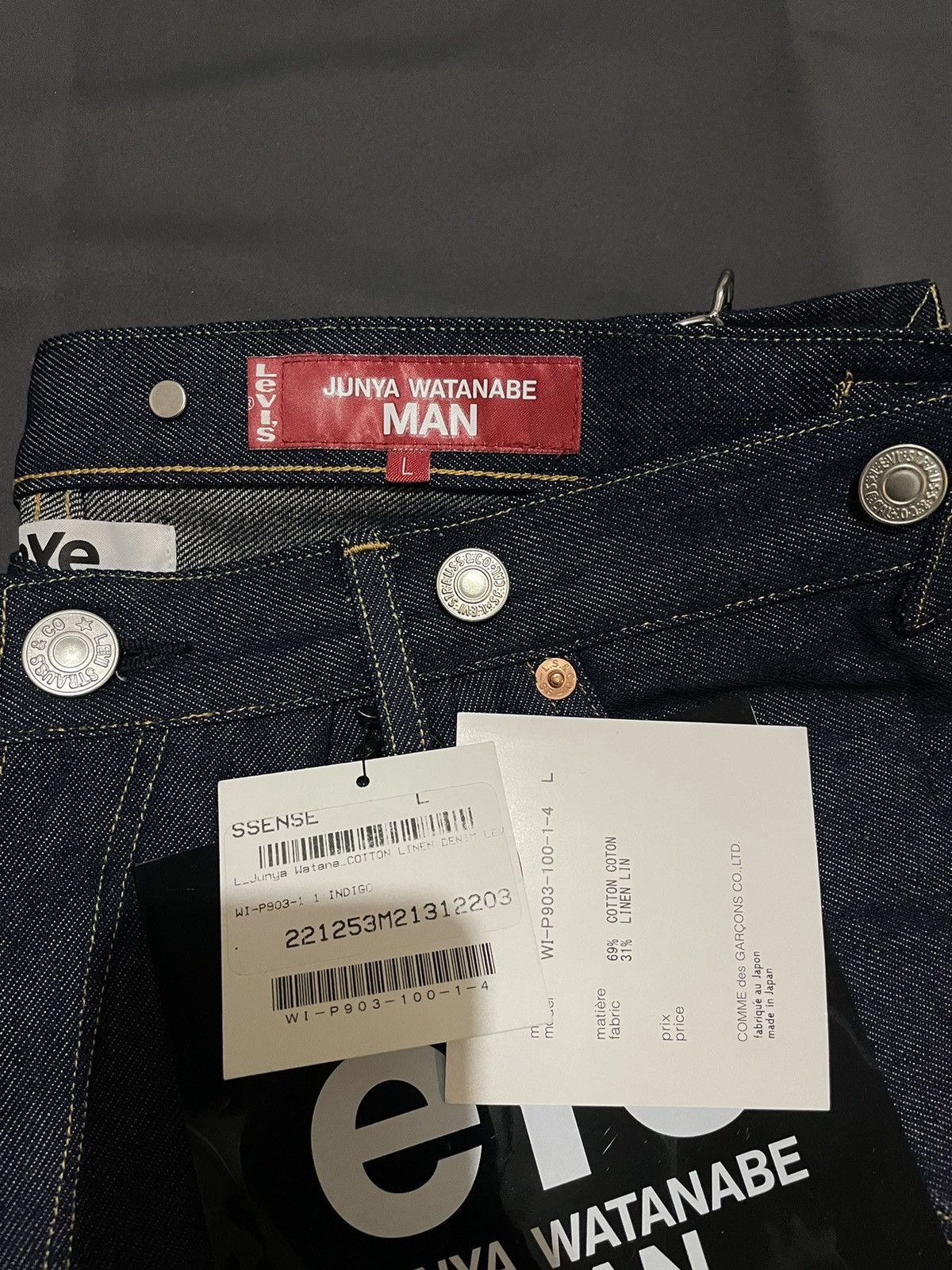 Junya Watanabe 501 Levi X junya Size US 35 - 5 Thumbnail