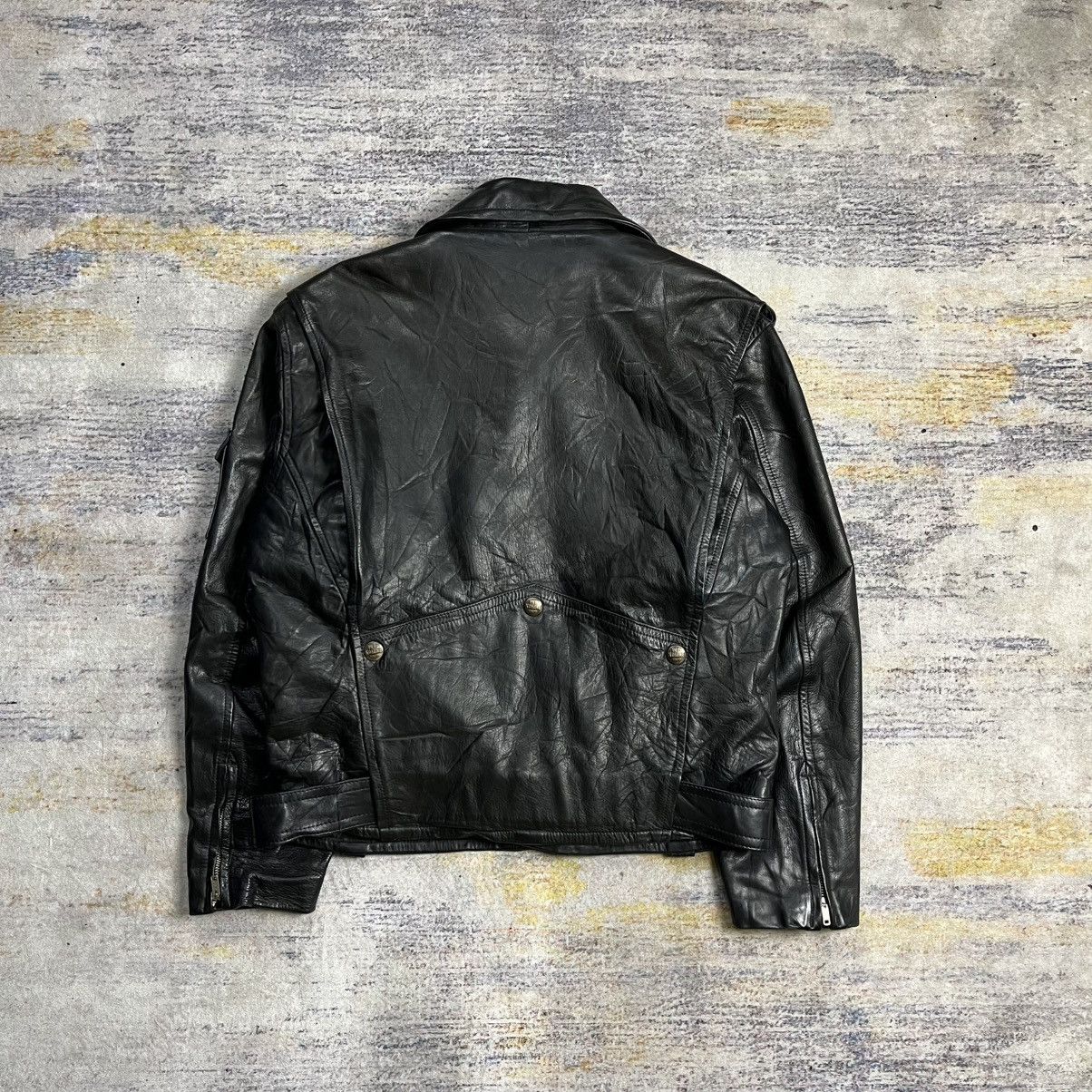 Isamu Katayama Backlash × Japanese Brand × Kadoya Vintage Komine double rider leather jacket Size US L / EU 52-54 / 3 - 2 Thumbnail