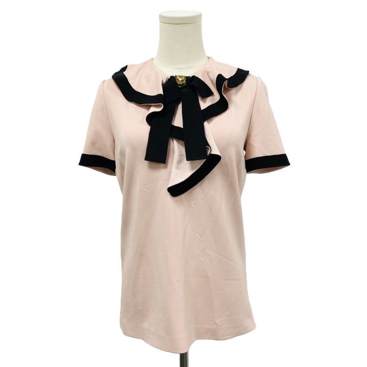Gucci Gucci Tiger Head Bow Blouse Size S Size S / US 4 / IT 40 - 1 Thumbnail