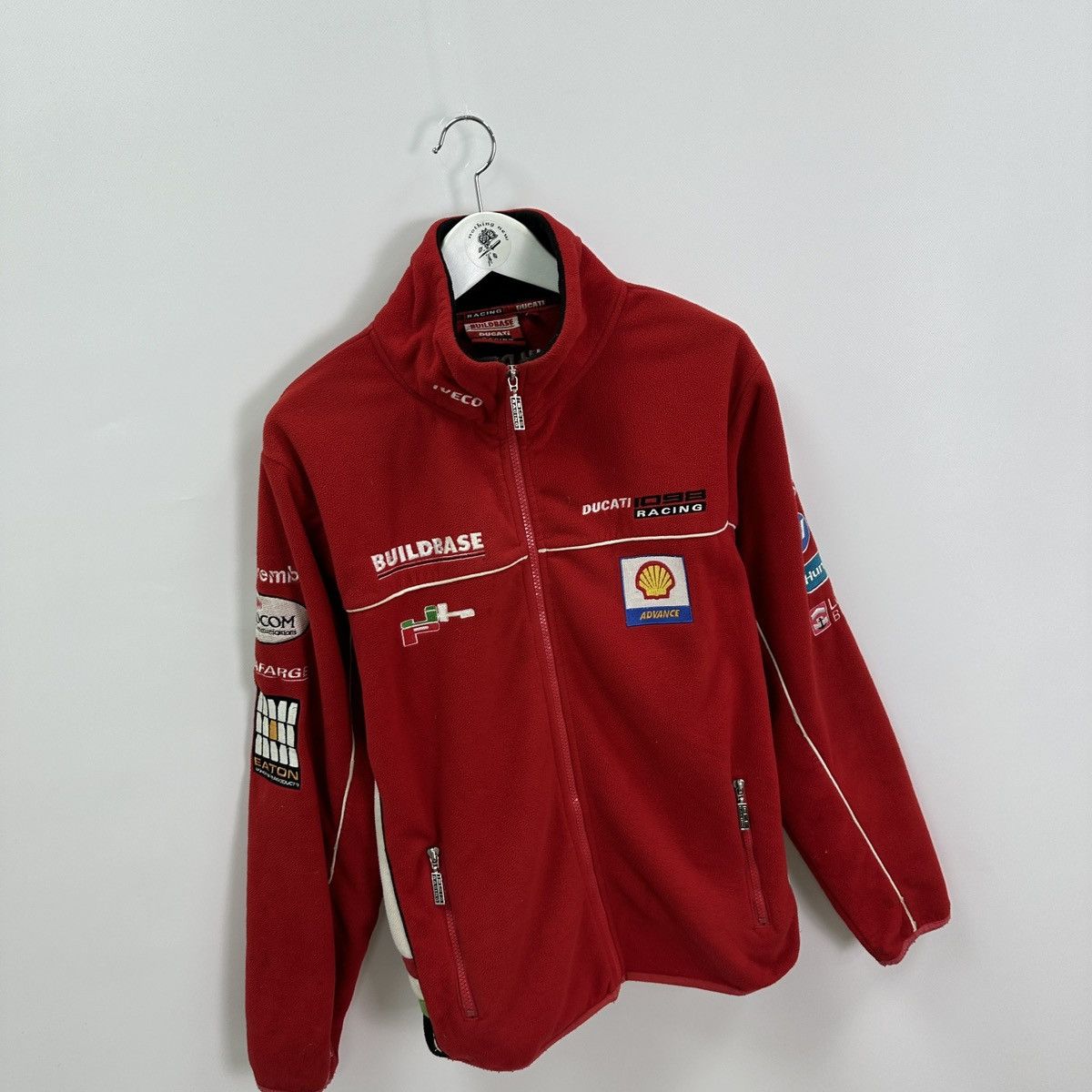 Ducati × Vintage Vintage 90s Ducati Racing BuildBase Fleece y2k hype og Italy Size US M / EU 48-50 / 2 - 3 Thumbnail