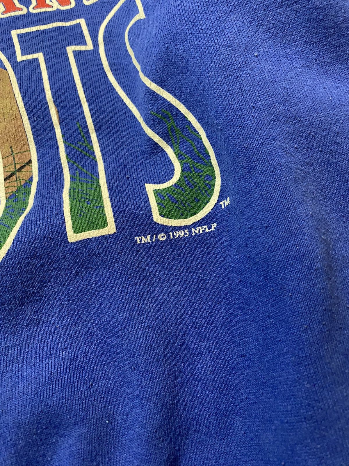 NFL Vintage New England Patriots 1995 spell out y2k sweatshirt Size US S / EU 44-46 / 1 - 5 Thumbnail
