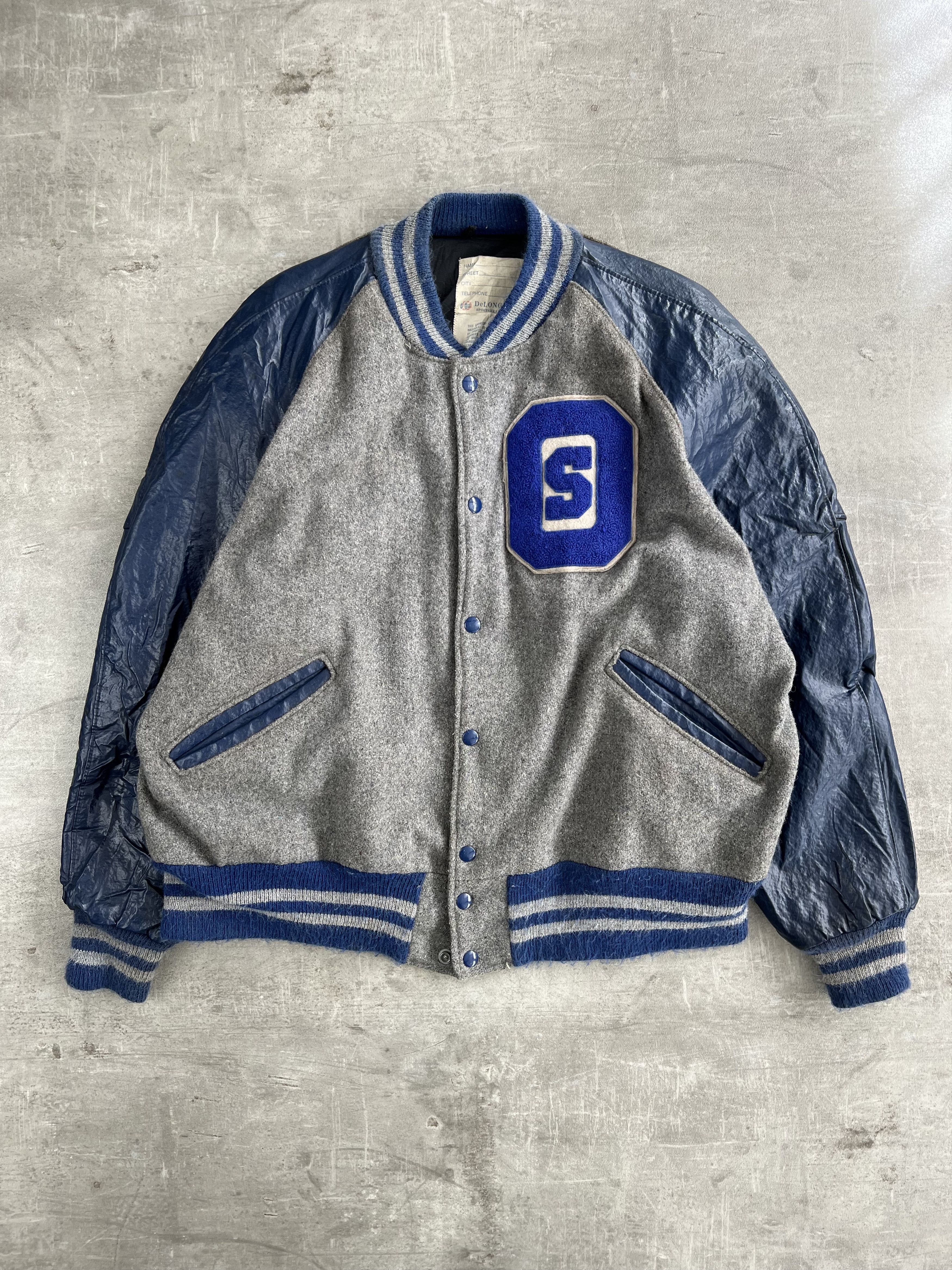 Delong DE LONG VINTAGE VARSITY JACKET MADE IN USA Size US L / EU 52-54 / 3 - 1 Thumbnail