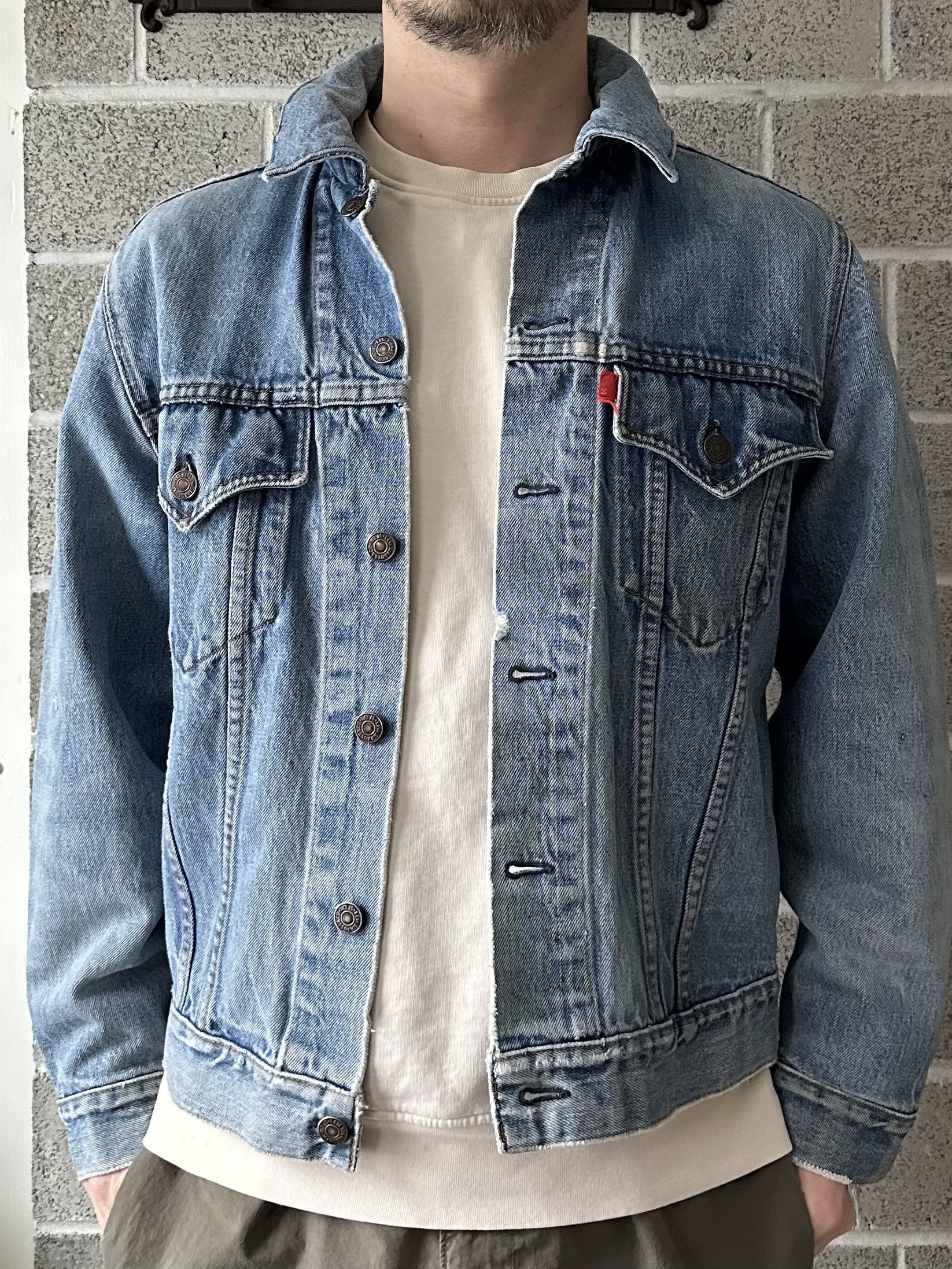 Vintage Distressed Levi’s Vintage Denim Jacket Size US M / EU 48-50 / 2 - 10 Thumbnail
