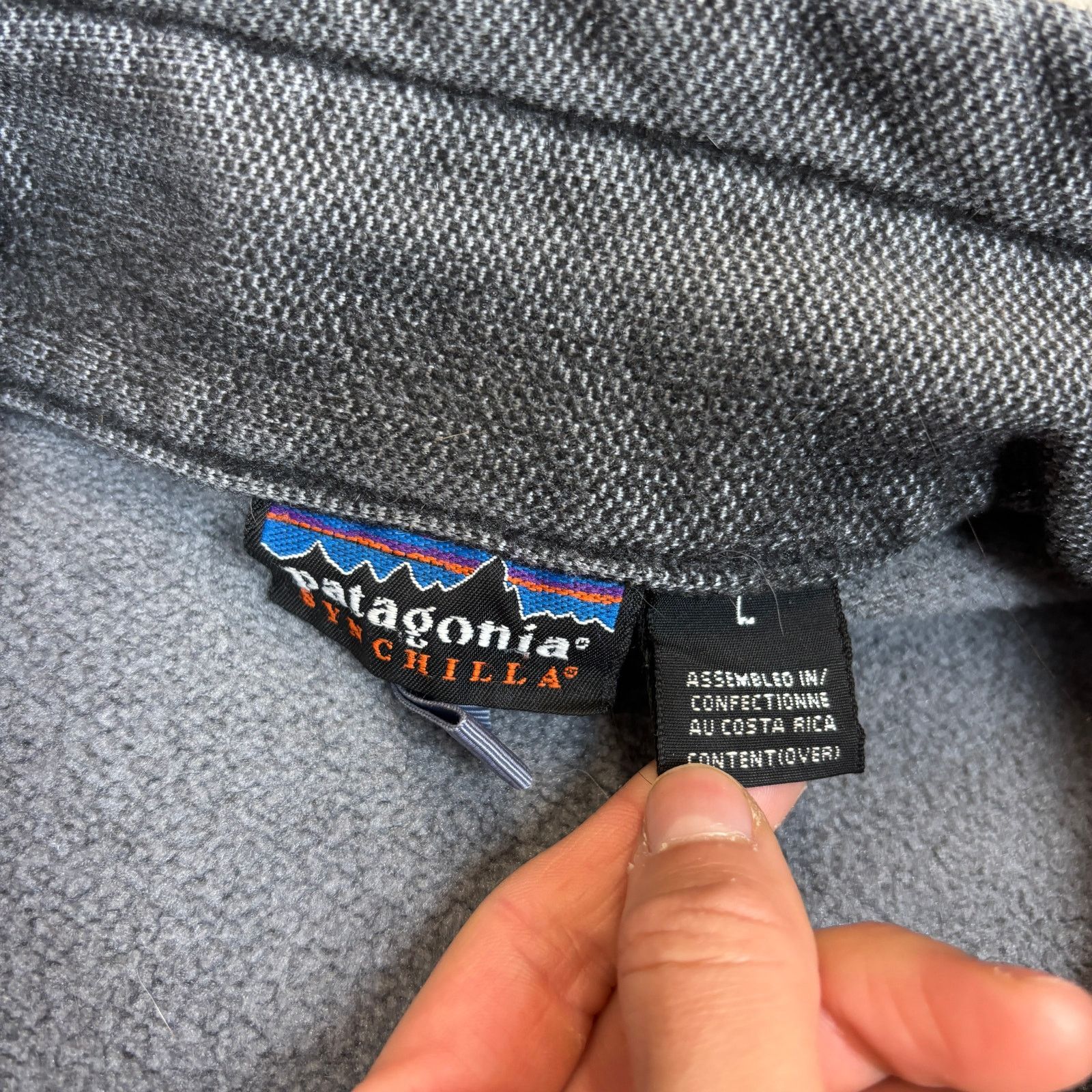 Patagonia Vintage Patagonia Synchilla Polar Basin Jacket Sweater Large Size US L / EU 52-54 / 3 - 4 Thumbnail