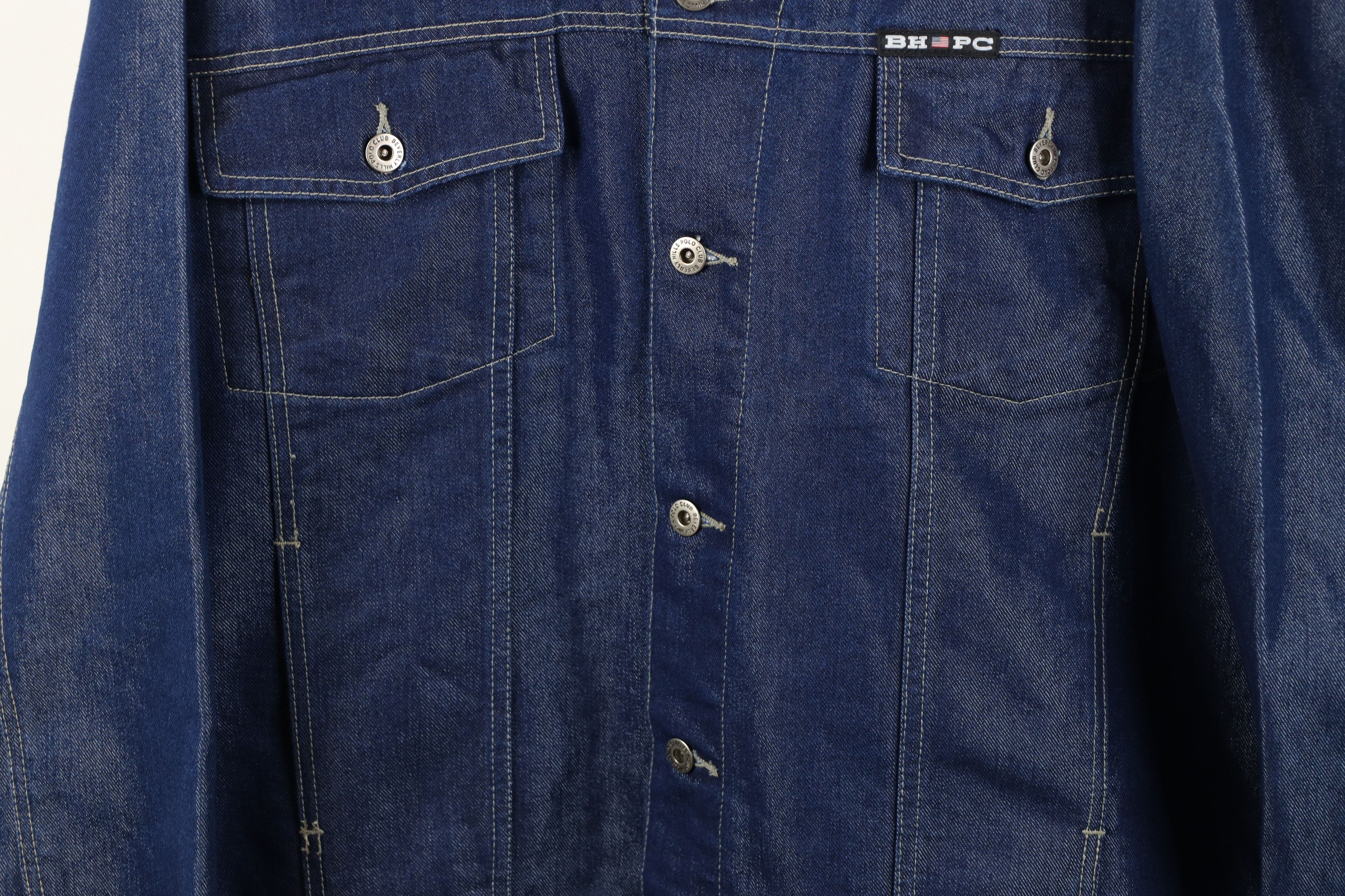 Vintage Deadstock Vintage 90s Y2K Streetwear Denim Jean Jacket Size US XL / EU 56 / 4 - 4 Thumbnail