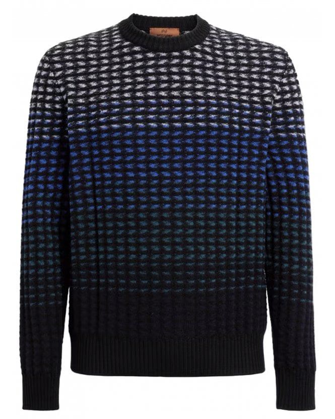 Missoni o1f1d3z0326 Textured Stitch Pullover Jumper in Multicolor Size US L / EU 52-54 / 3 - 1 Thumbnail