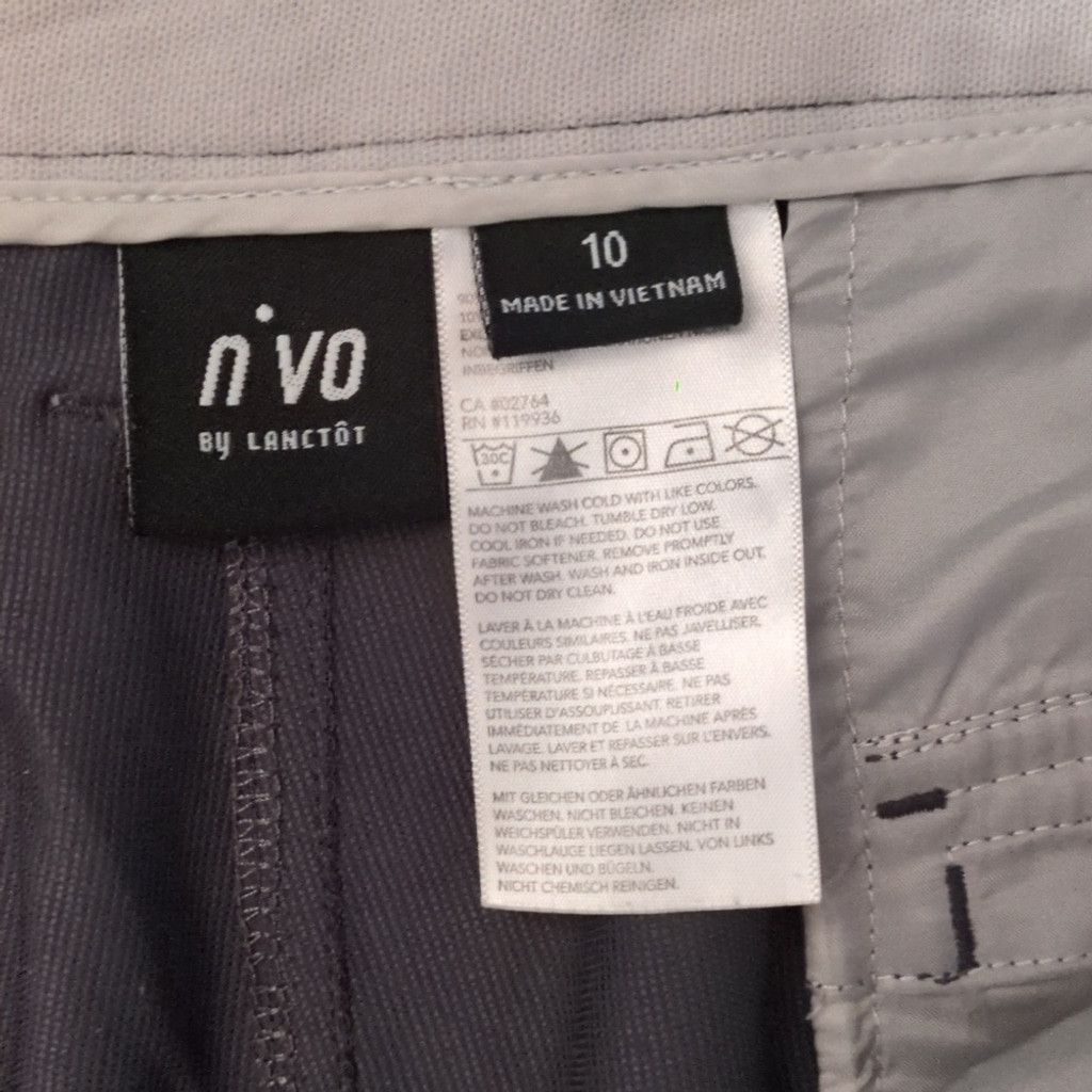 Other NiVo Long Gray Golf Shorts Size 10 Size 32" / US 10 / IT 46 - 4 Thumbnail