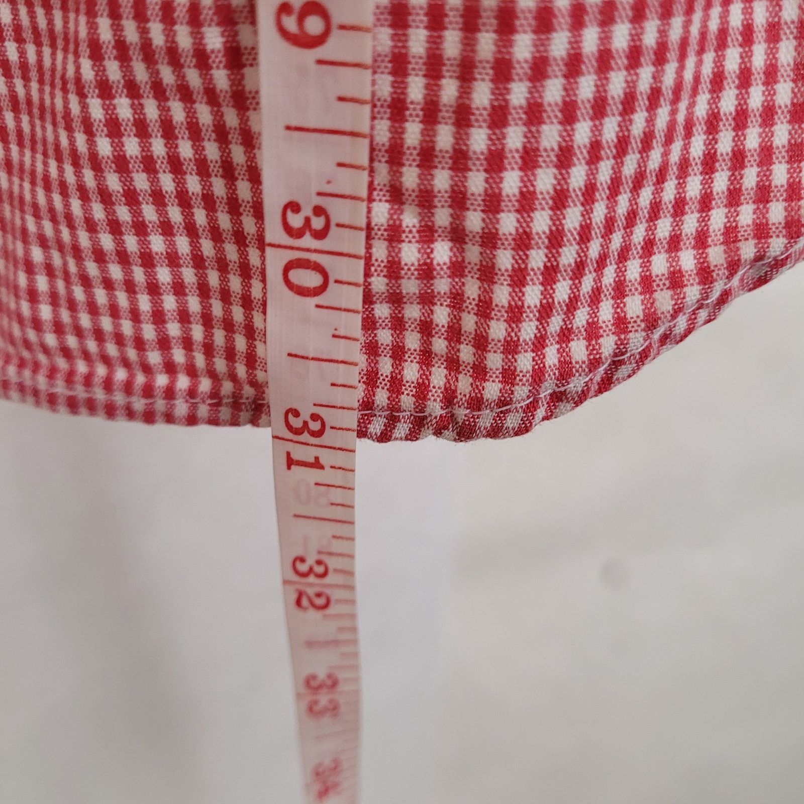 Edwin Vintage Edwin Tokyo Jeans red gingham button up shirt Large Size US L / EU 52-54 / 3 - 8 Thumbnail