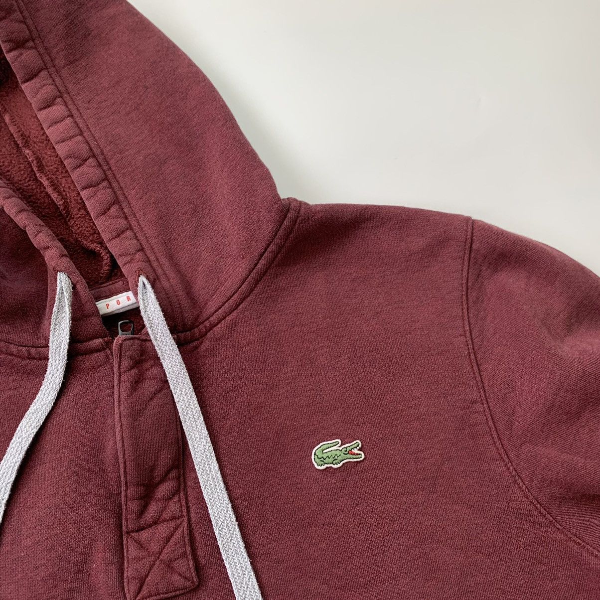 Other 1/4 Zip Hoodie Lacoste Vintage Streetwear Size US S / EU 44-46 / 1 - 5 Thumbnail