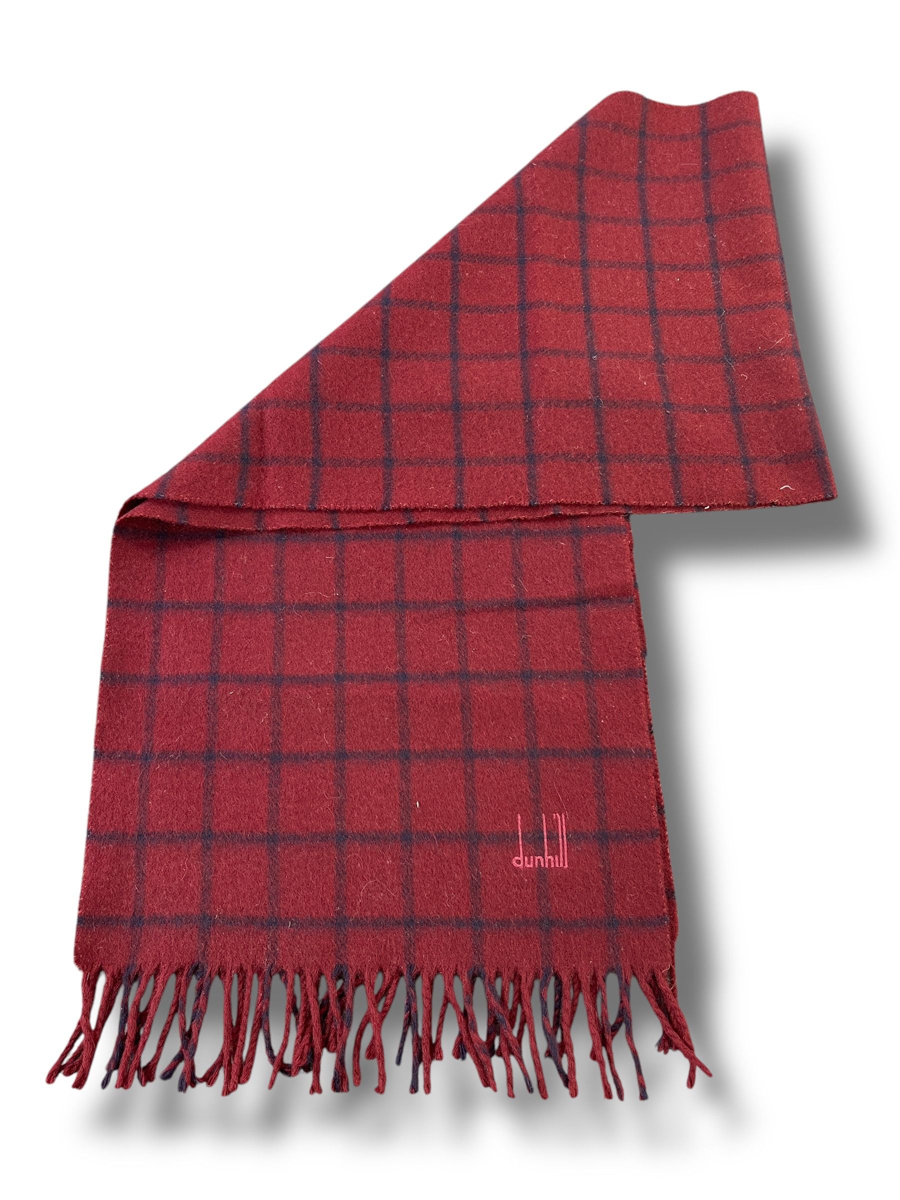 Alfred Dunhill Alfred Dunhill Cashmere Scarf / Muffler / Neckwear T187 Size ONE SIZE - 4 Thumbnail