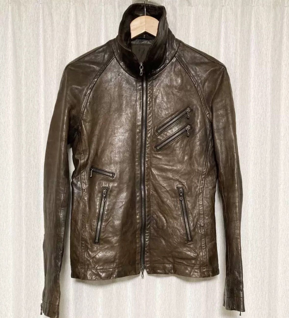 Julius Julius Lapel leather jacket Size US S / EU 44-46 / 1 - 3 Thumbnail