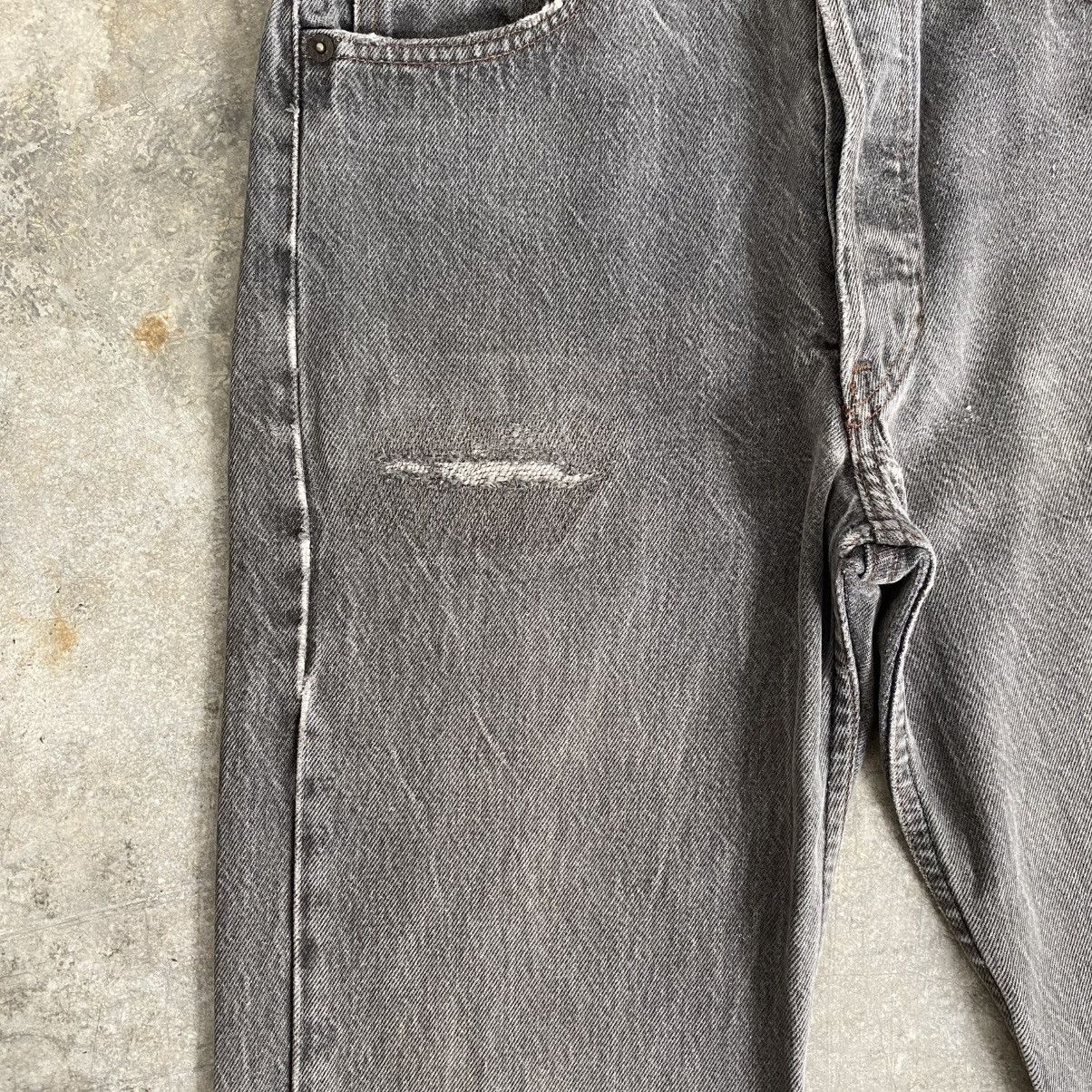 Levi's Size 29x31 Vintage 1990 Levis 501 Faded Black Denim Jeans Size US 29 - 6 Thumbnail
