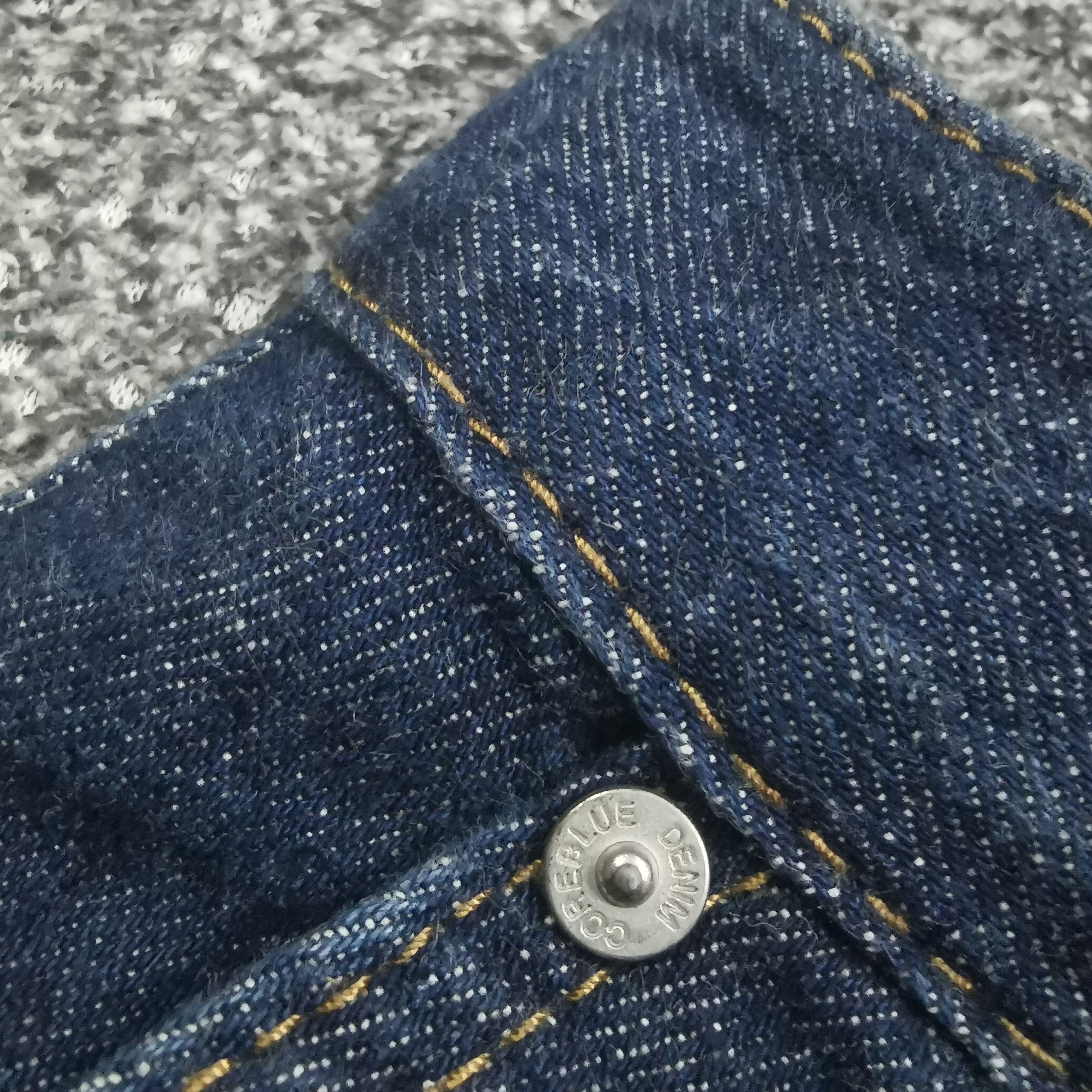 Hysteric Glamour 🔥🔥Vintage Y2k Crazy Baggy D-Rise Cutting Core Blue Denim Size US 28 / EU 44 - 8 Thumbnail
