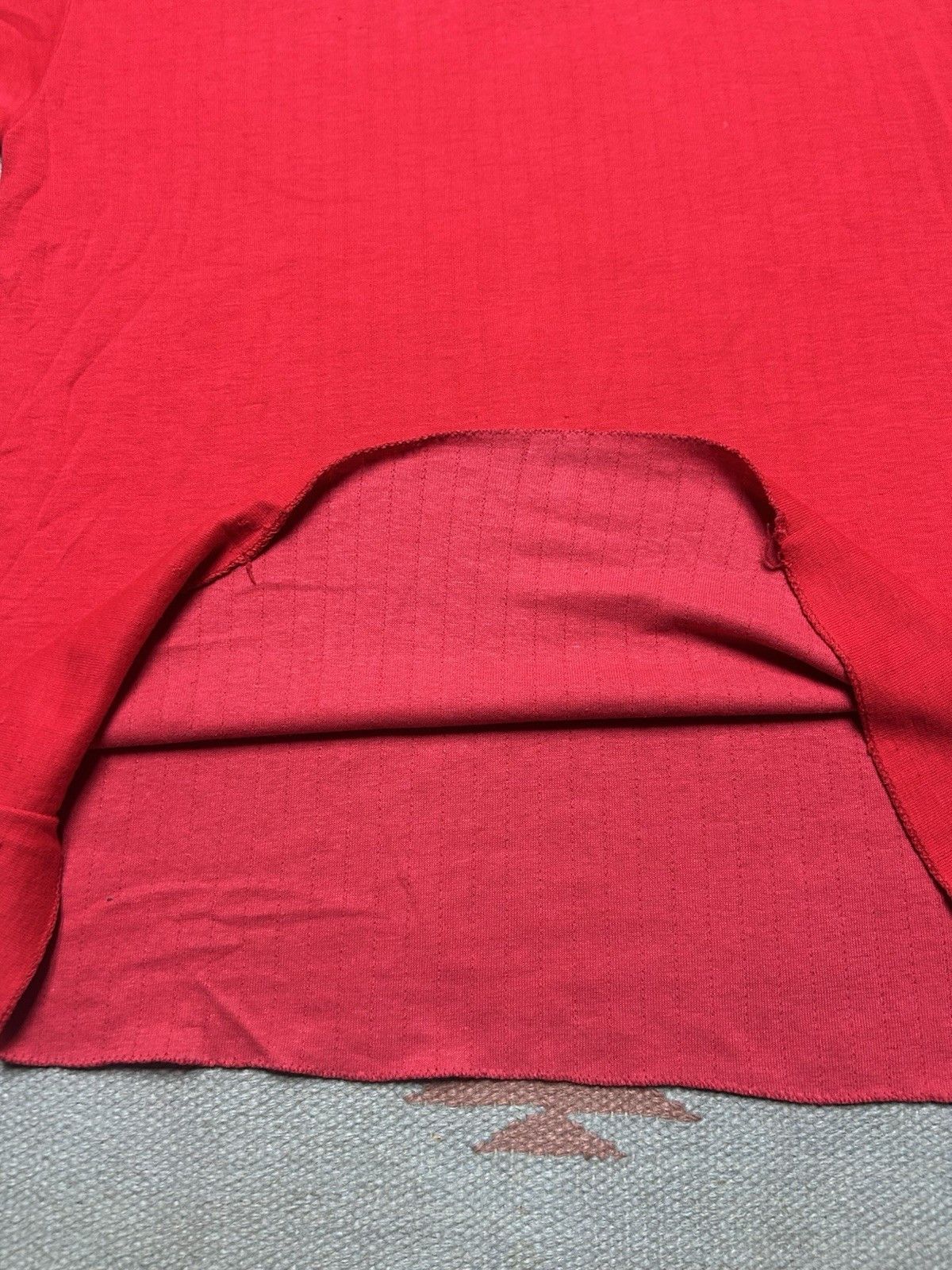 Vintage Vintage 80s henley t shirt thermal 2 layer distressed large Size US L / EU 52-54 / 3 - 16 Thumbnail