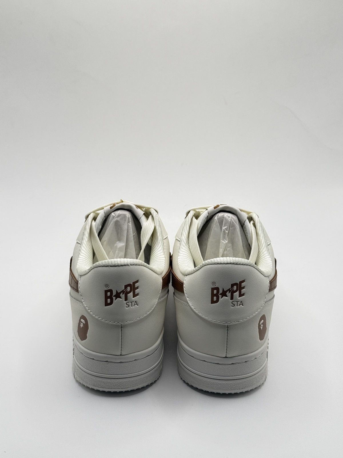 Bape Bape Sta Icon #1 White Brown Croc size 10 Size US 10 / EU 43 - 4 Thumbnail