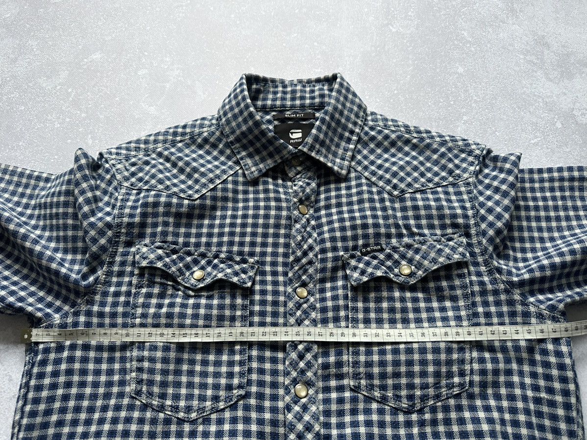 G-Star × Vintage Shirts Button Up G-star RAW size S Blue Size US S / EU 44-46 / 1 - 8 Thumbnail