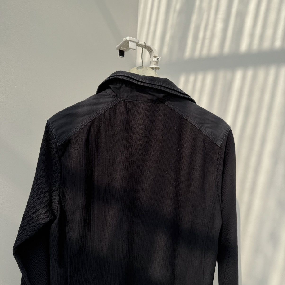 Japanese Brand Cuteacute Homme Lace-Up Ribbed Long Sleeve Size US S / EU 44-46 / 1 - 6 Thumbnail