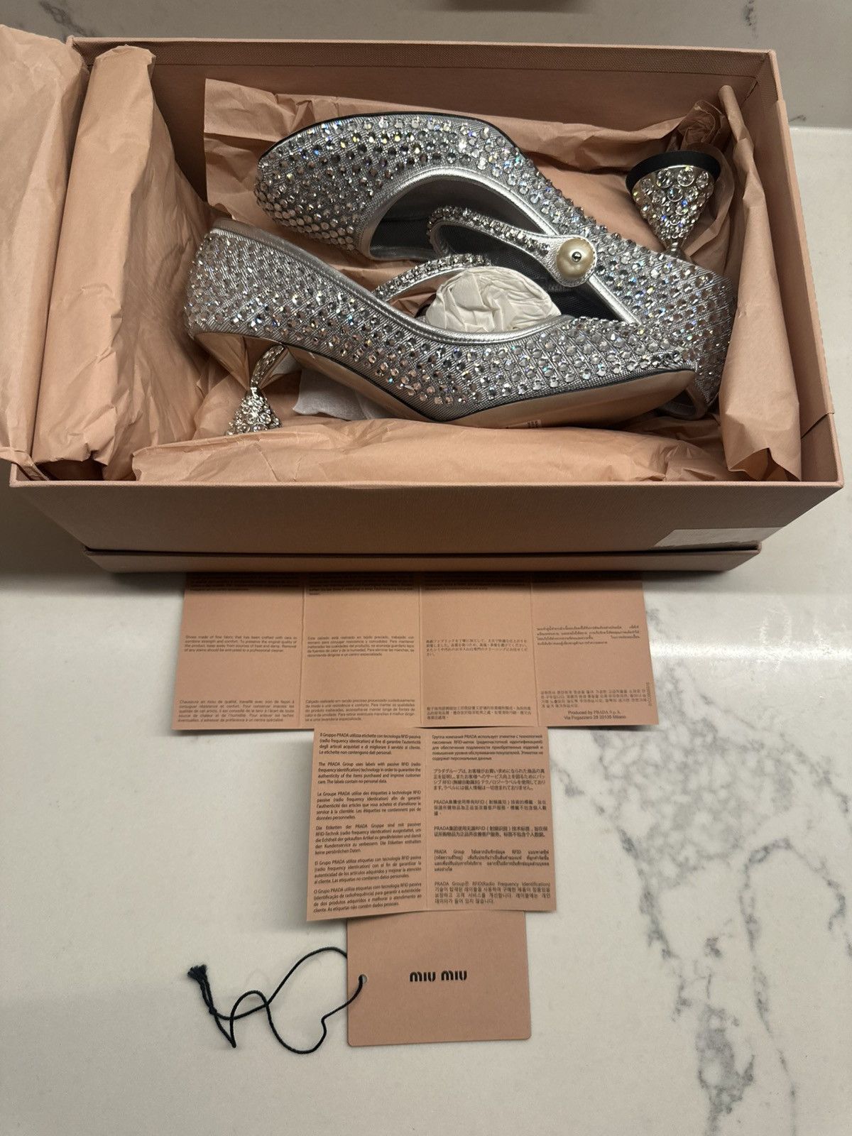 Miu Miu Miu Miu D'Orsay Pumps Size US 5.5 / IT 35.5 - 2 Thumbnail