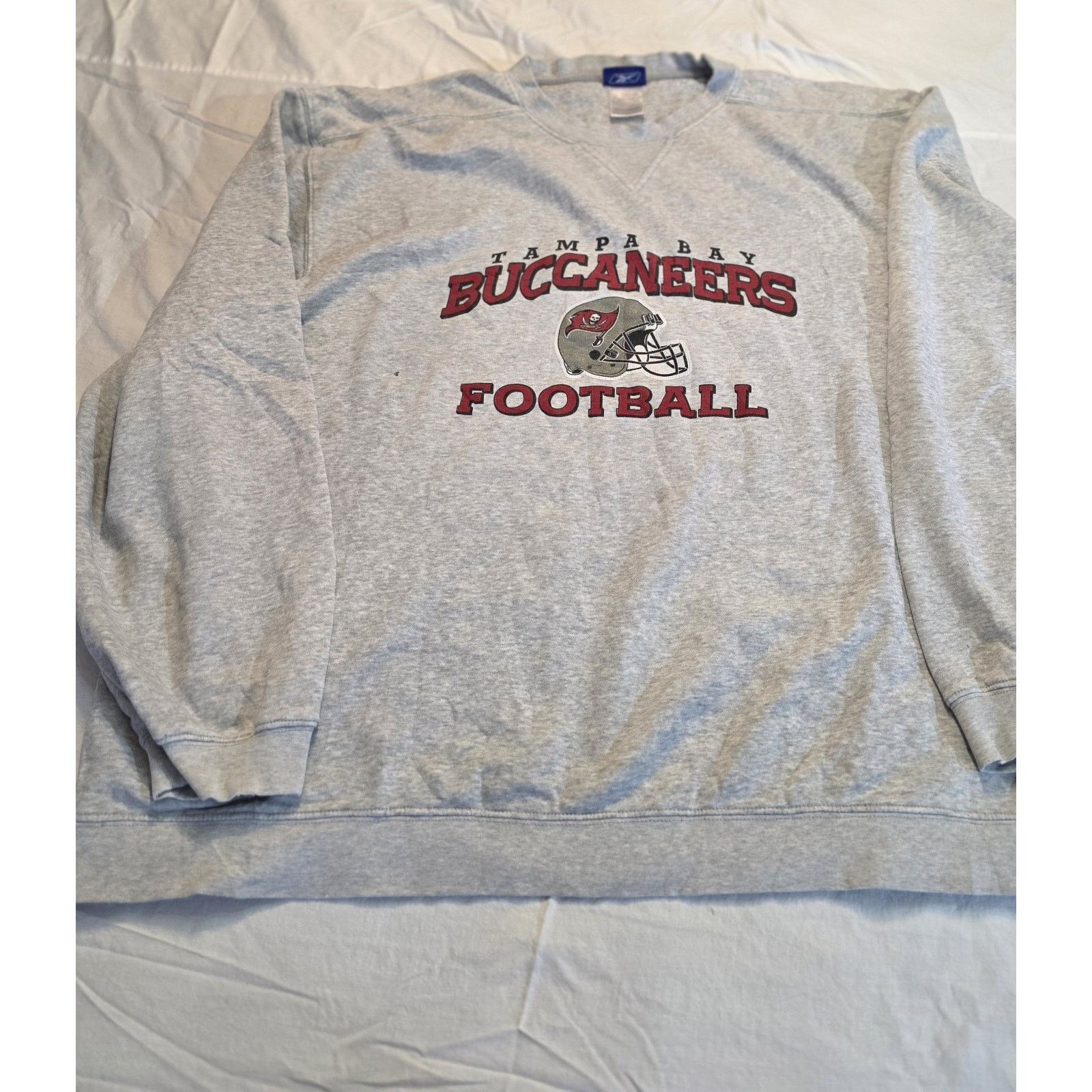 Tampa Bay Buccaneers Reebok Vintage Men’s Grey Size 2XL