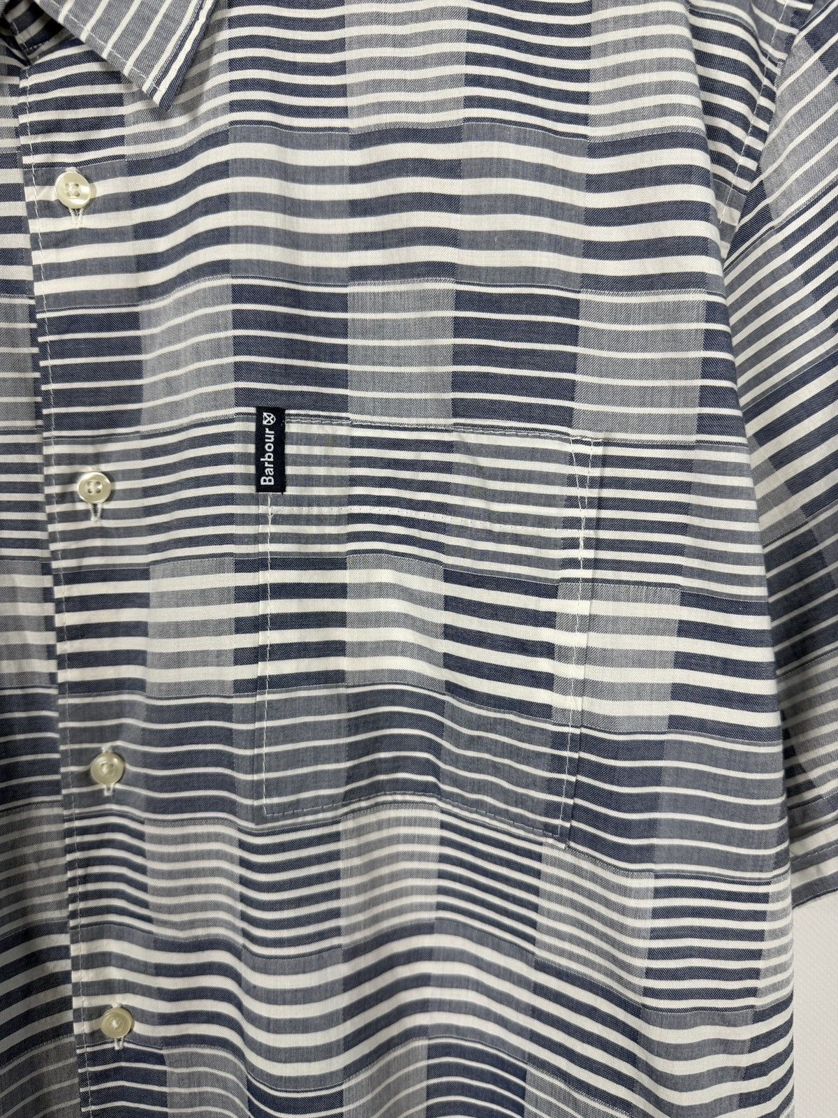 Barbour Men’s Barbour Stackpole Short Sleeve Shirt Button Up Size L Size US L / EU 52-54 / 3 - 6 Thumbnail