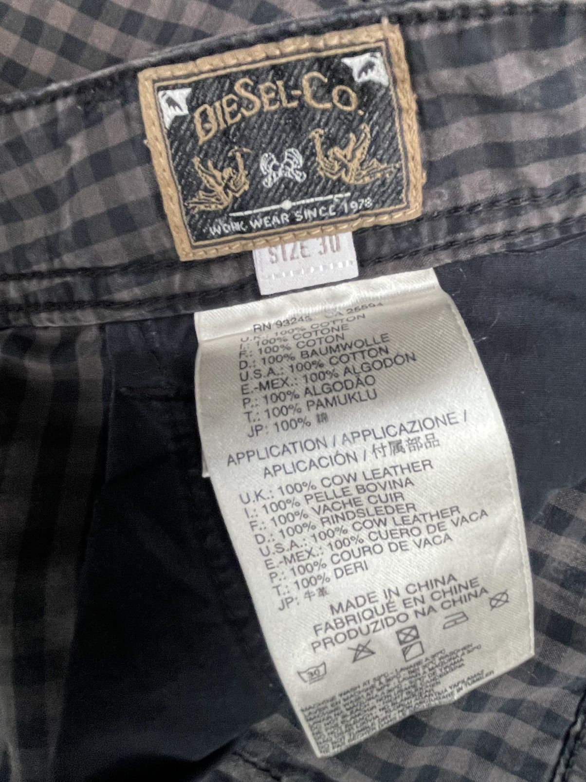 Diesel Diesel Narrot A Checkered Pant Size US 32 / EU 48 - 9 Thumbnail