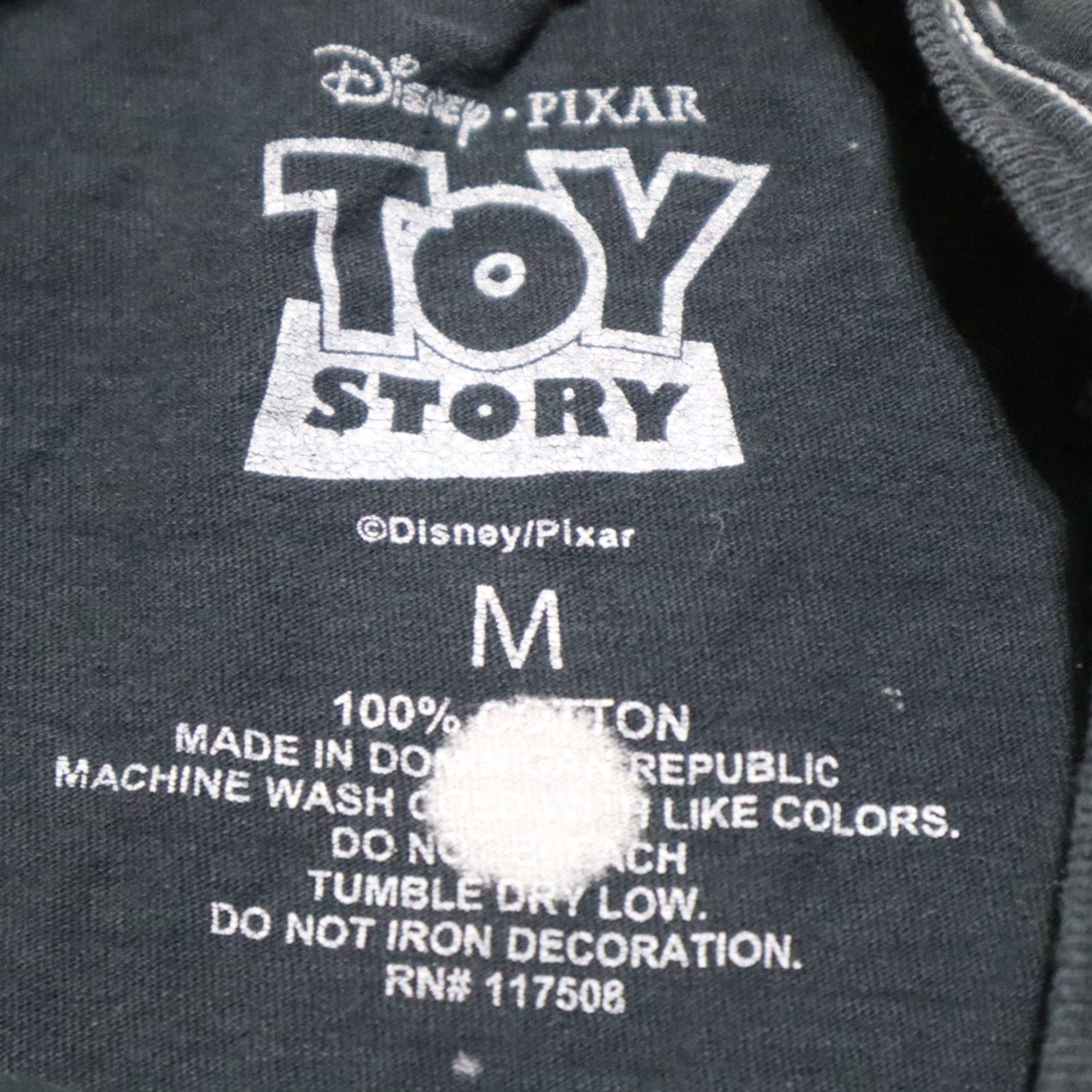 Disney Disney Toy Story Shirt Mens Size M Medium Black Short Sleeve Crew Neck T-Shirt Size US M / EU 48-50 / 2 - 3 Thumbnail