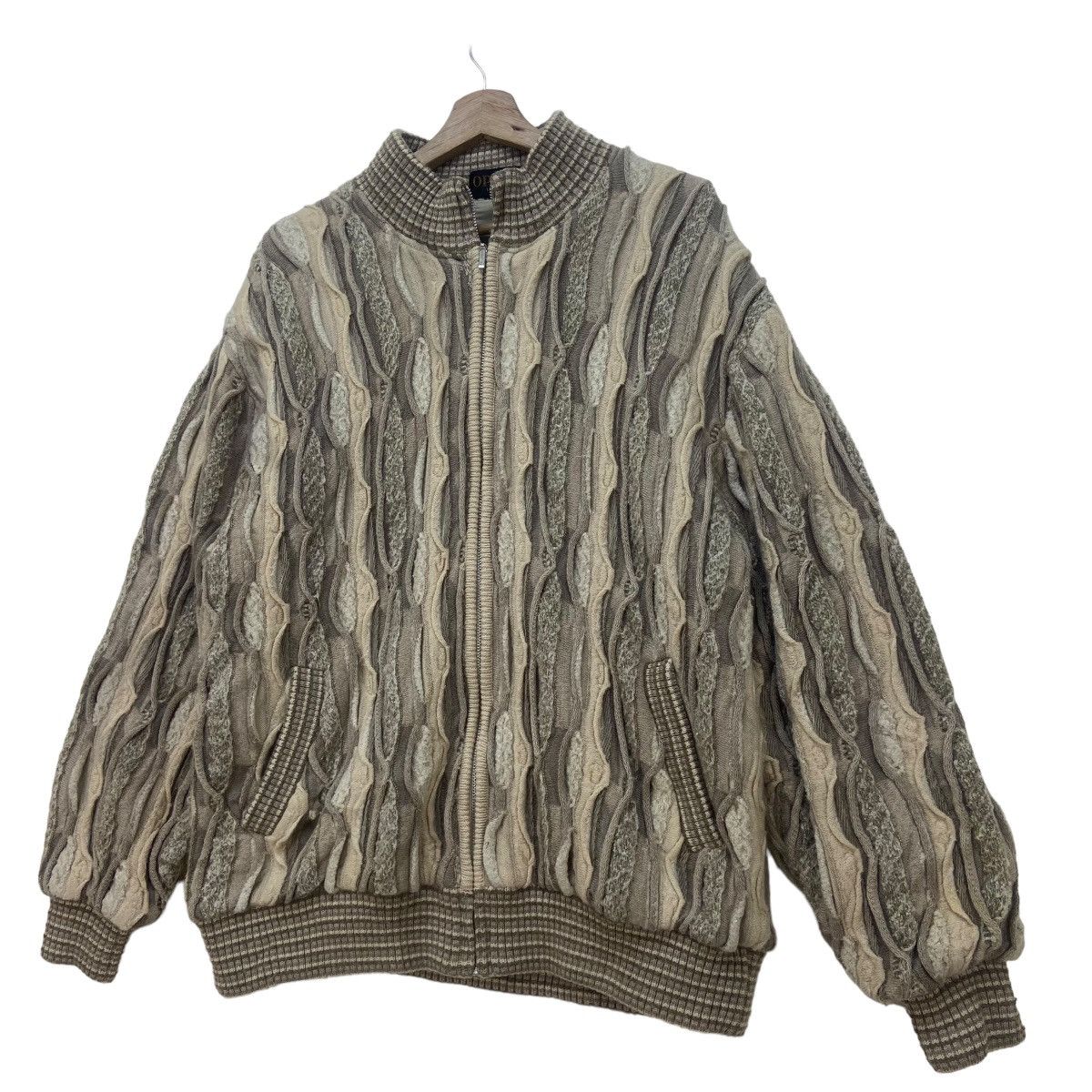 Designer × Japanese Brand Opera Uomo Coogi Inspired Knitted Jacket Size US M / EU 48-50 / 2 - 2 Thumbnail