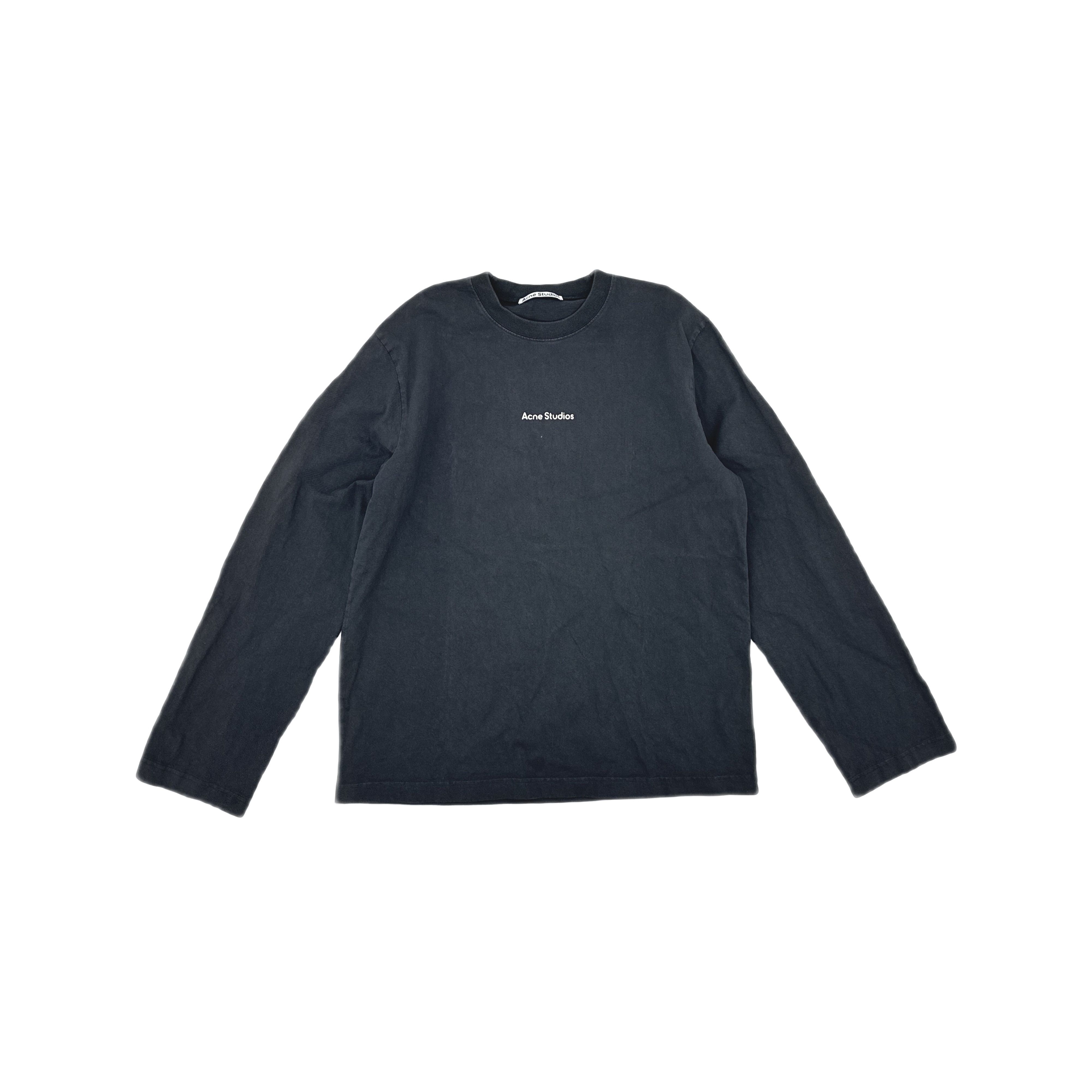 Acne Studios Acne Studios Logo Long Sleeve T-Shirt L Size US L / EU 52-54 / 3 - 1 Thumbnail
