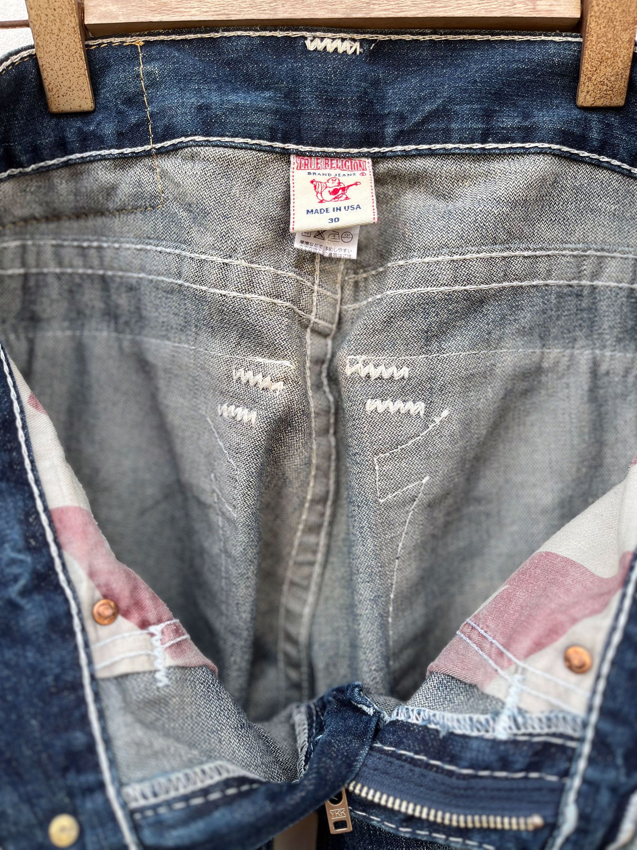 True Religion True Religion Flare Bootcut Jeans Indigo Wash Size US 34 / EU 50 - 7 Thumbnail