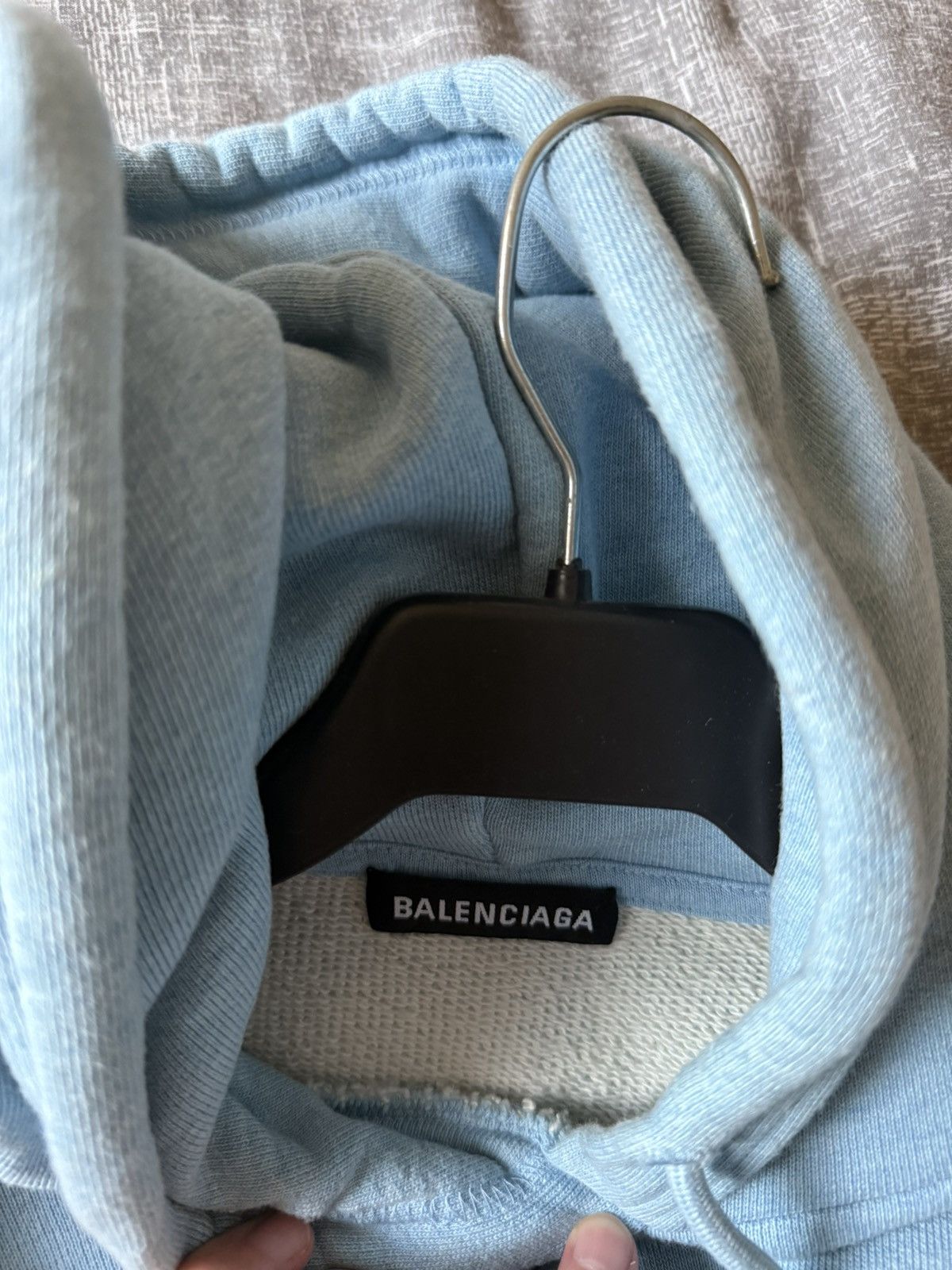 Balenciaga Balenciaga hoodie blue Size US S / EU 44-46 / 1 - 6 Thumbnail