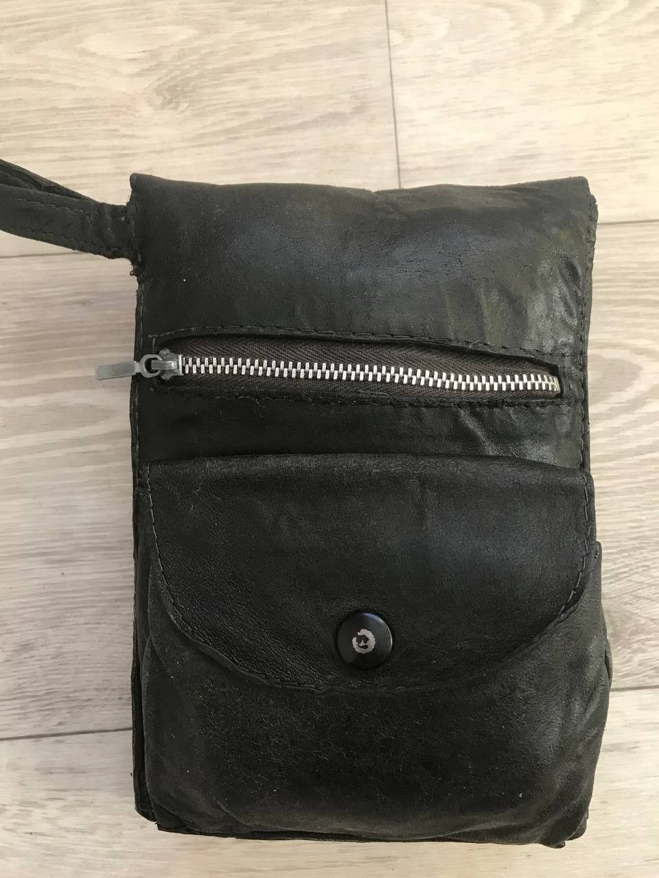 Vintage vintage leather bag/handbag Size ONE SIZE - 4 Thumbnail