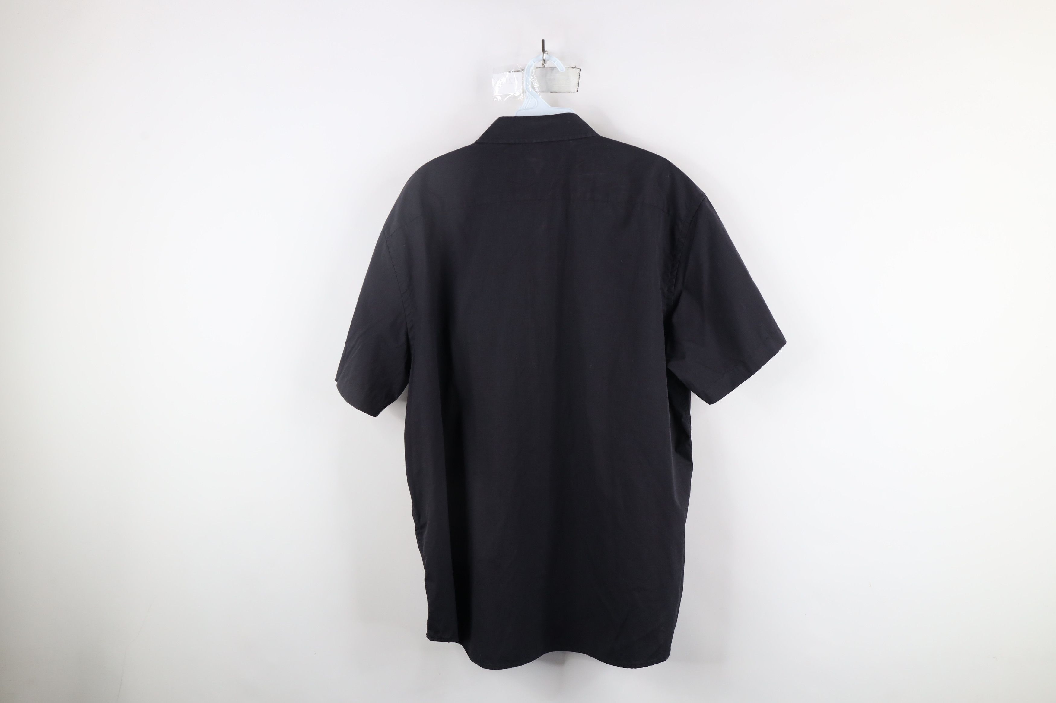 UNTUCKit × Vintage Untuckit Mens Short Sleeve Collared Button Shirt Black Size US XXL / EU 58 / 5 - 9 Thumbnail