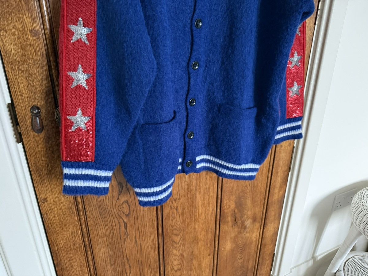 Celine $3.2k 🤑 SS23 Celine embellished sequin star cardigan alpaca Size US M / EU 48-50 / 2 - 14 Thumbnail
