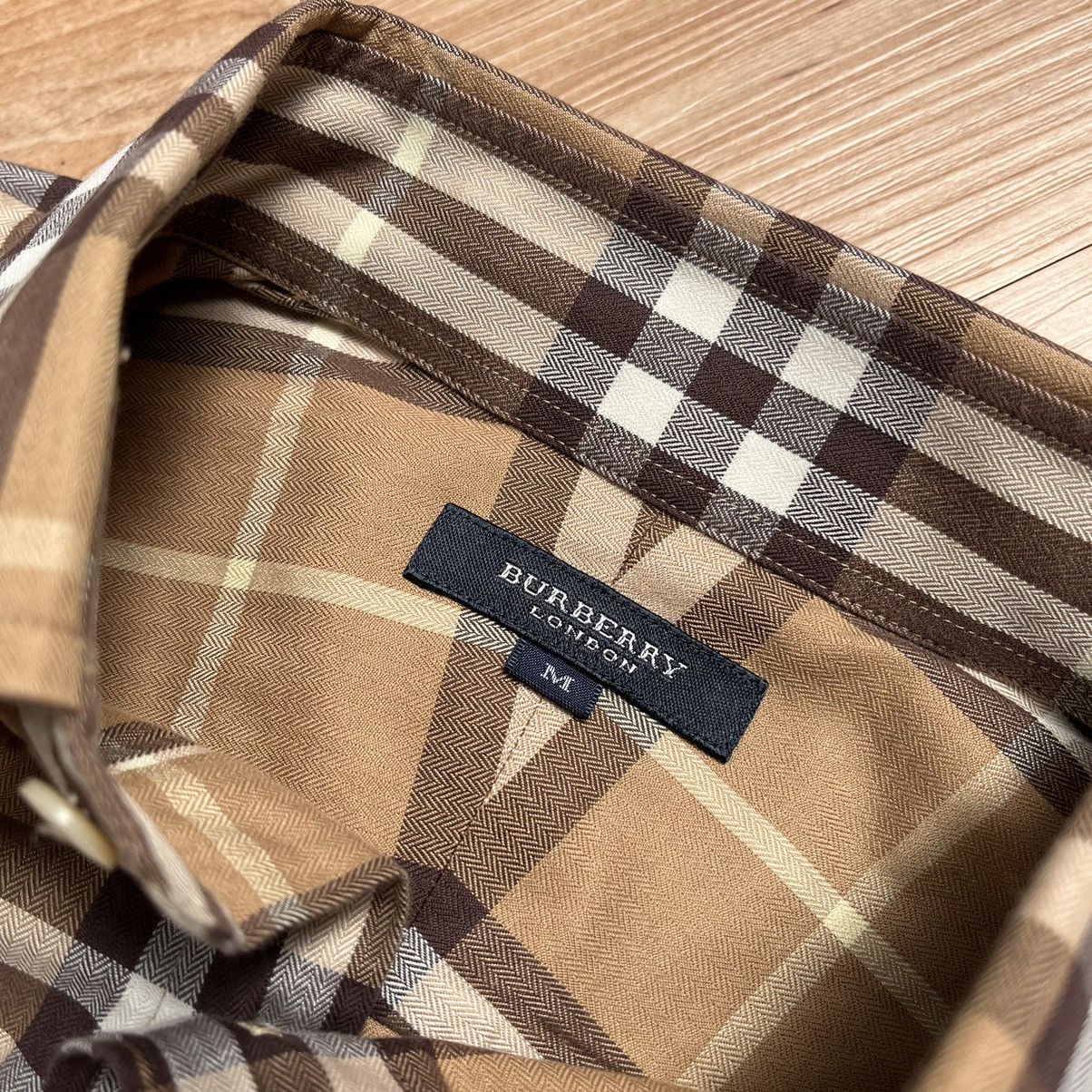 Burberry 2000s BURBERRY OF LONDON Nova Check Button Down Shirt Size US M / EU 48-50 / 2 - 6 Thumbnail