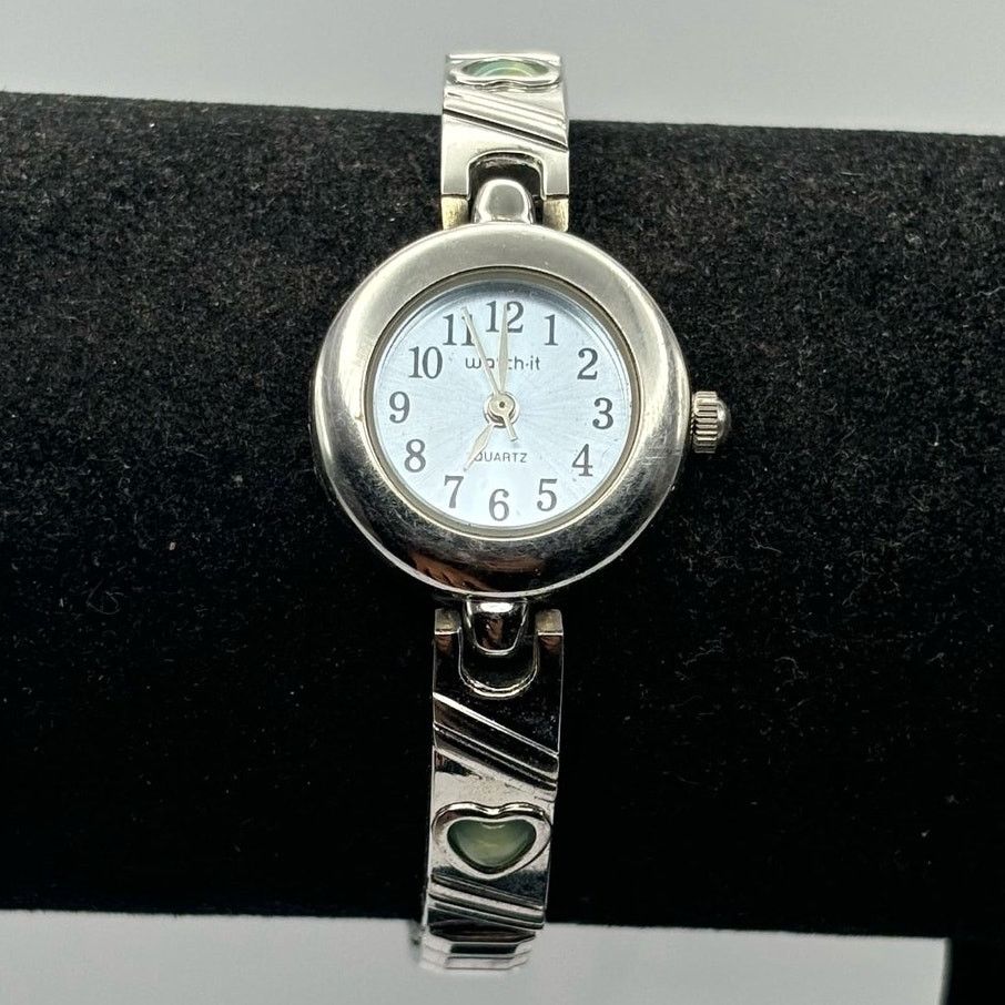 Other Silver & Blue Heart Watch Size ONE SIZE - 2 Thumbnail