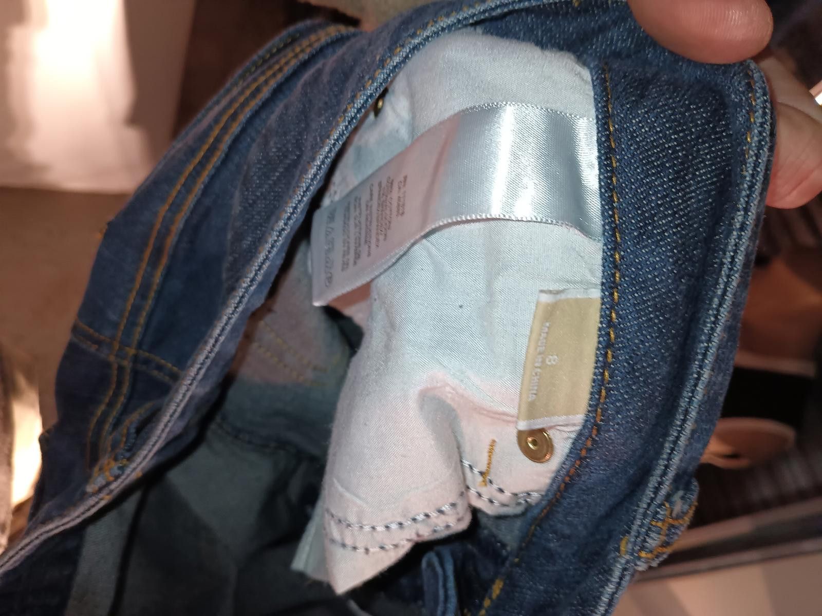 Designer Stylish Blue Flare Jeans Size 30" / US 8 / IT 44 - 4 Thumbnail