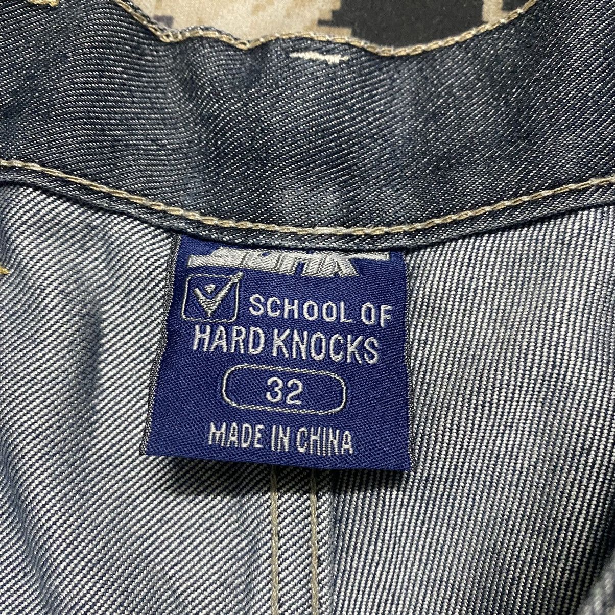 JNCO Vintage SOHK School Of Hard Knocks Denim Baggy Pants Size US 31 - 18 Thumbnail