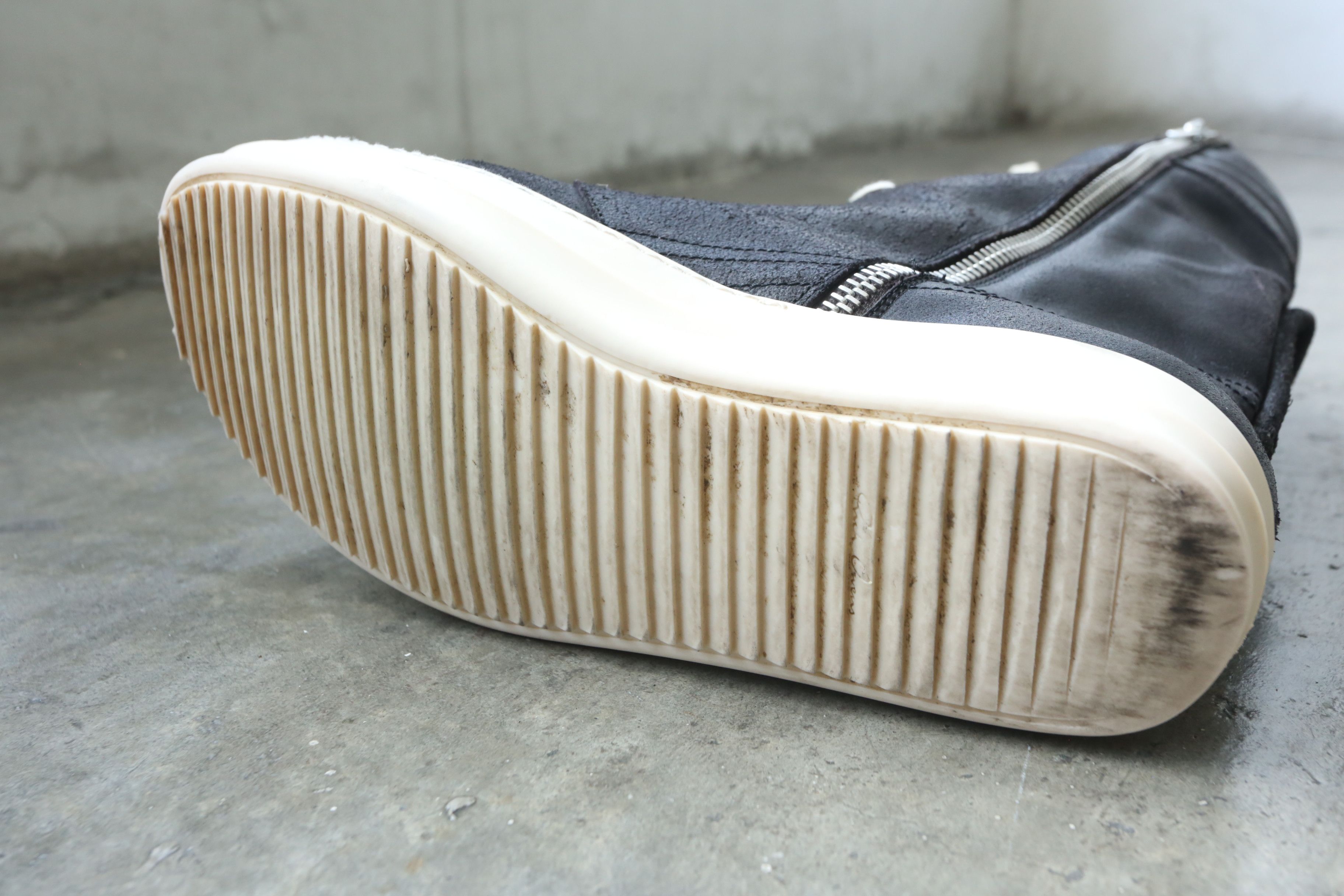 Rick Owens Rick Owens - S/S 16 - Blistered Leather Cargobasket Sneakers Size US 9 / EU 42 - 10 Thumbnail