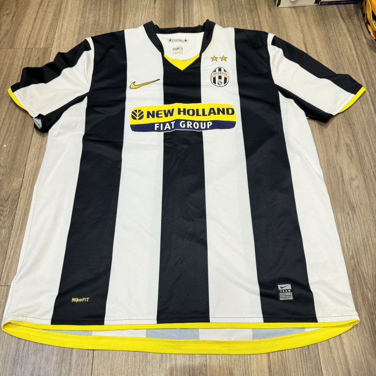 Nike Juventus 08/09 home shirt #10 Del Piero Size US XL / EU 56 / 4 - 1 Thumbnail