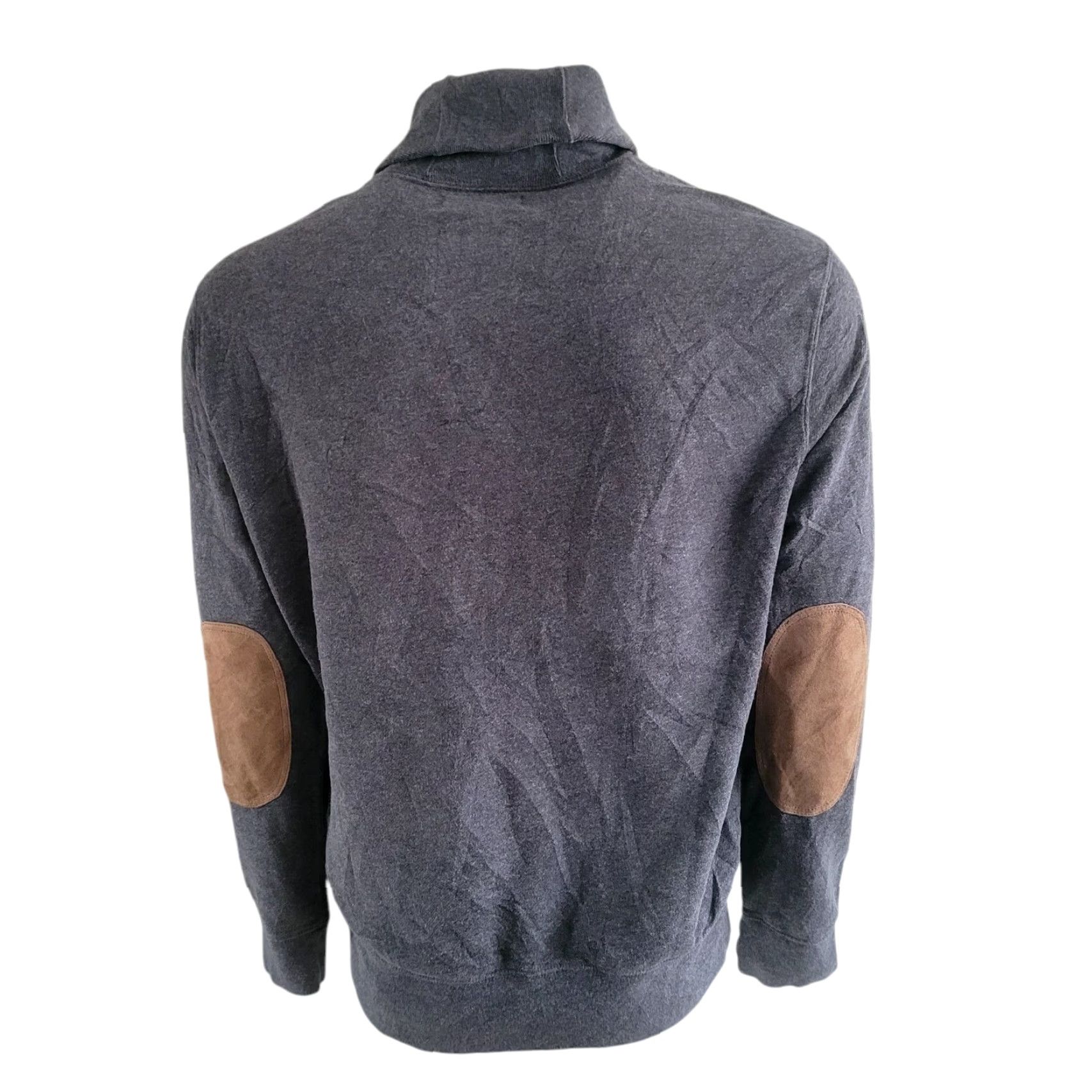 Polo Ralph Lauren Polo Ralph Lauren Polo Shawl Collar Sweatshirt Charcoal Grey L Mens Vintage Sweatshirt Shawl Collar Shirt Jumper Pullover 100% Cotton Size US L / EU 52-54 / 3 - 5 Thumbnail