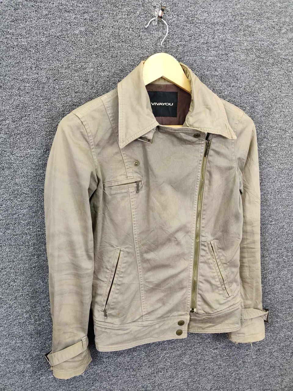 Japanese Brand Vivayou Design Ramones Bikers Jacket Size US S / EU 44-46 / 1 - 5 Thumbnail