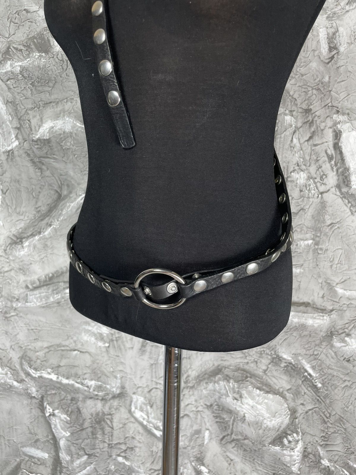 Alexander McQueen McQ Alexander McQueen Rare Rivets Archive Double Belt Size ONE SIZE - 12 Thumbnail