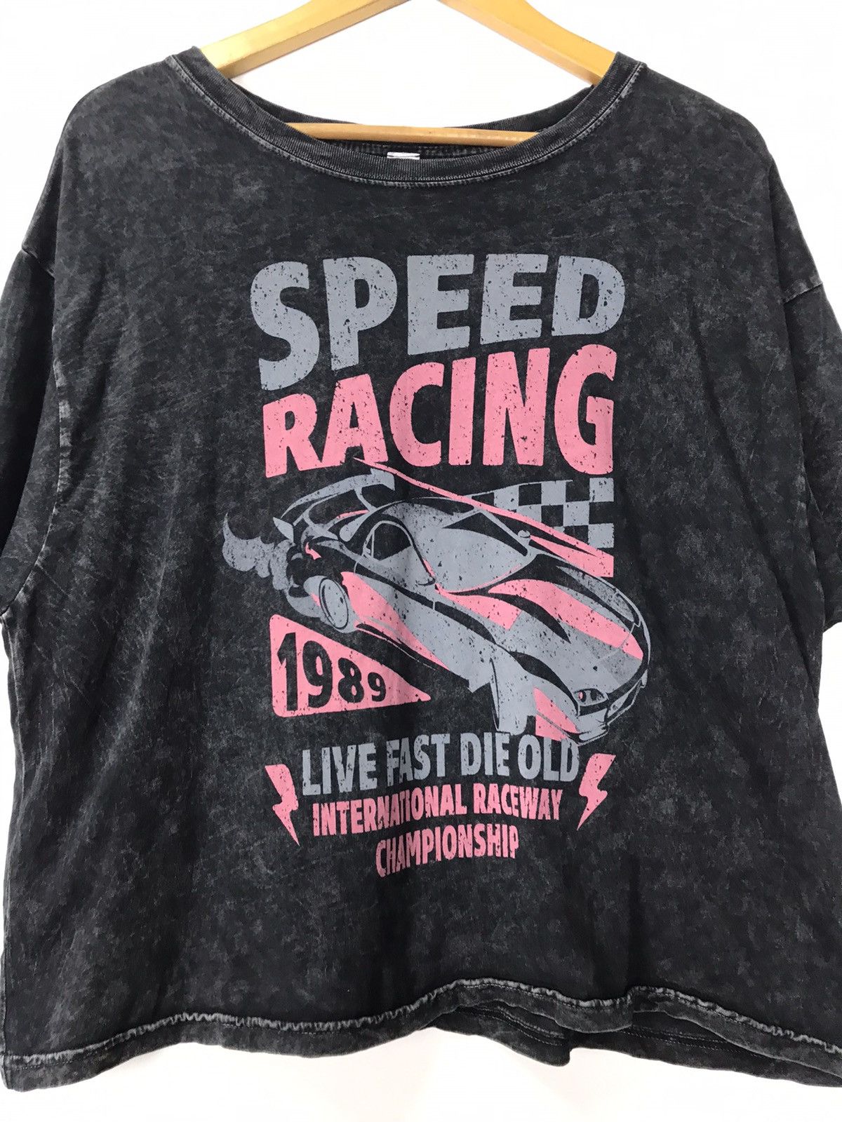 Vintage Vintage Speed Racing tee Size US M / EU 48-50 / 2 - 2 Thumbnail