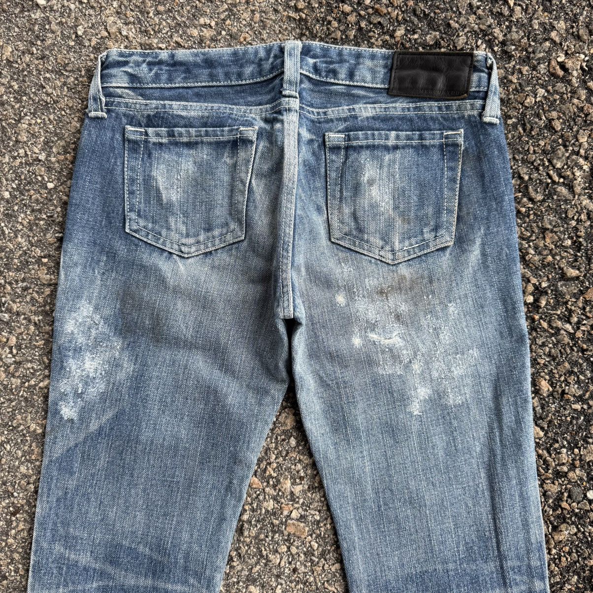 Japanese Brand VINTAGE MERCURYDUO FLARE DENIM JEAN PANTS Size US 28 / EU 44 - 9 Thumbnail