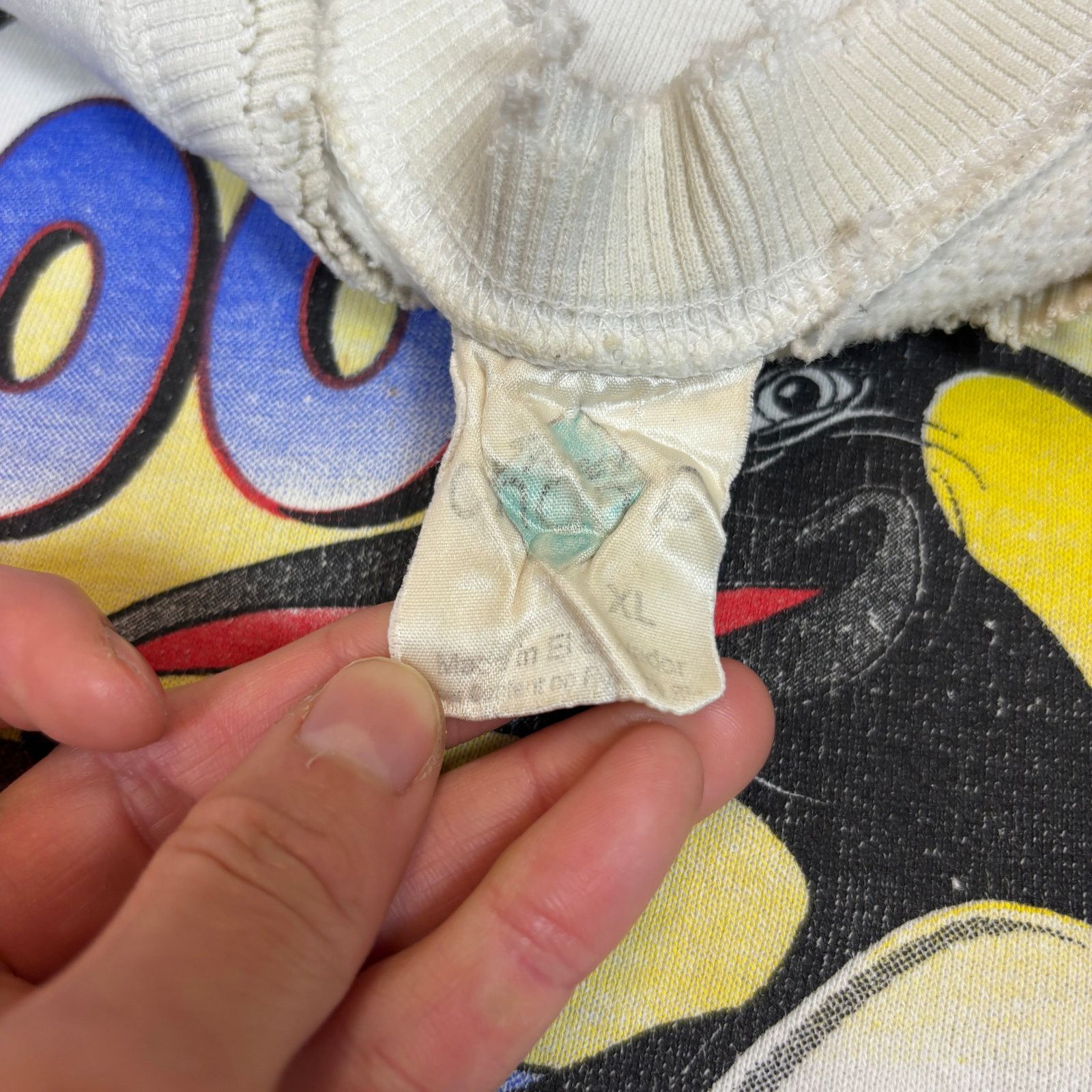 Vintage VTG 90s Bud Ice Penguin Dooby Doo Distressed Sweatshirt XL Size US XL / EU 56 / 4 - 5 Thumbnail