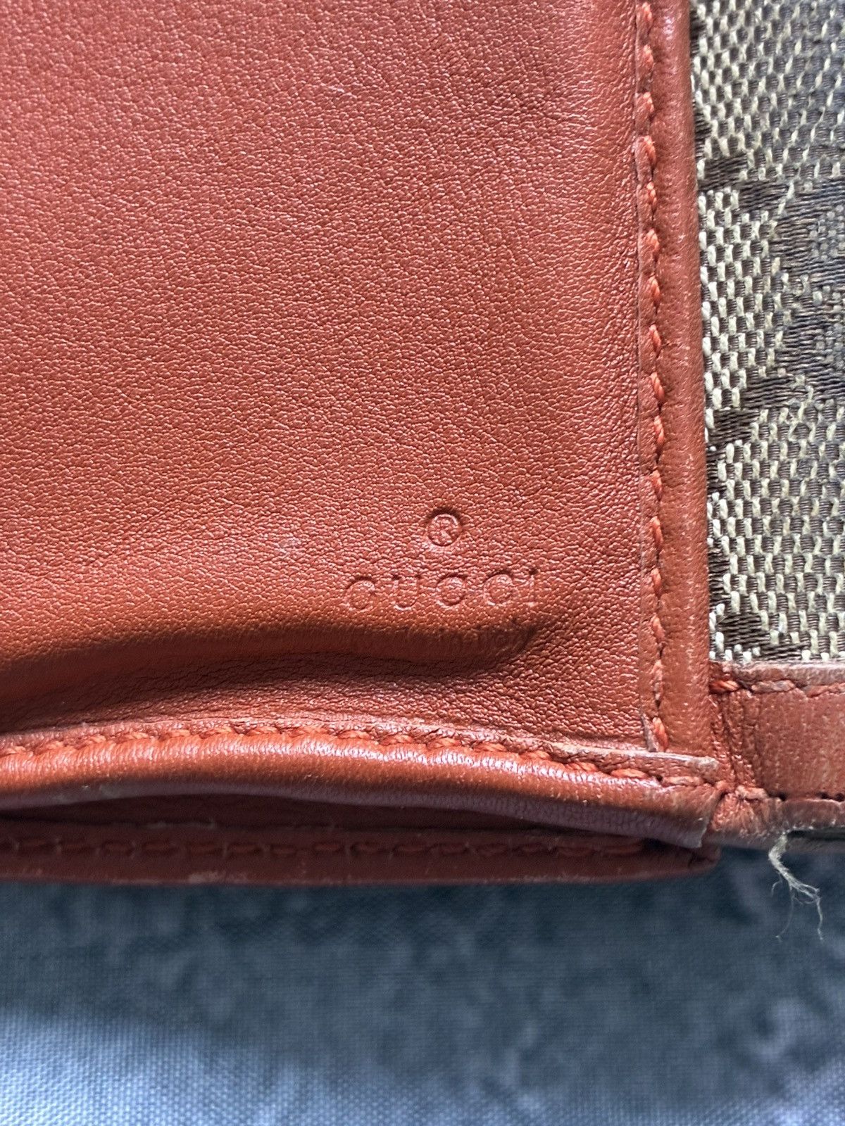 Gucci Vintage Gucci Interlocking G Wallet Size ONE SIZE - 3 Thumbnail