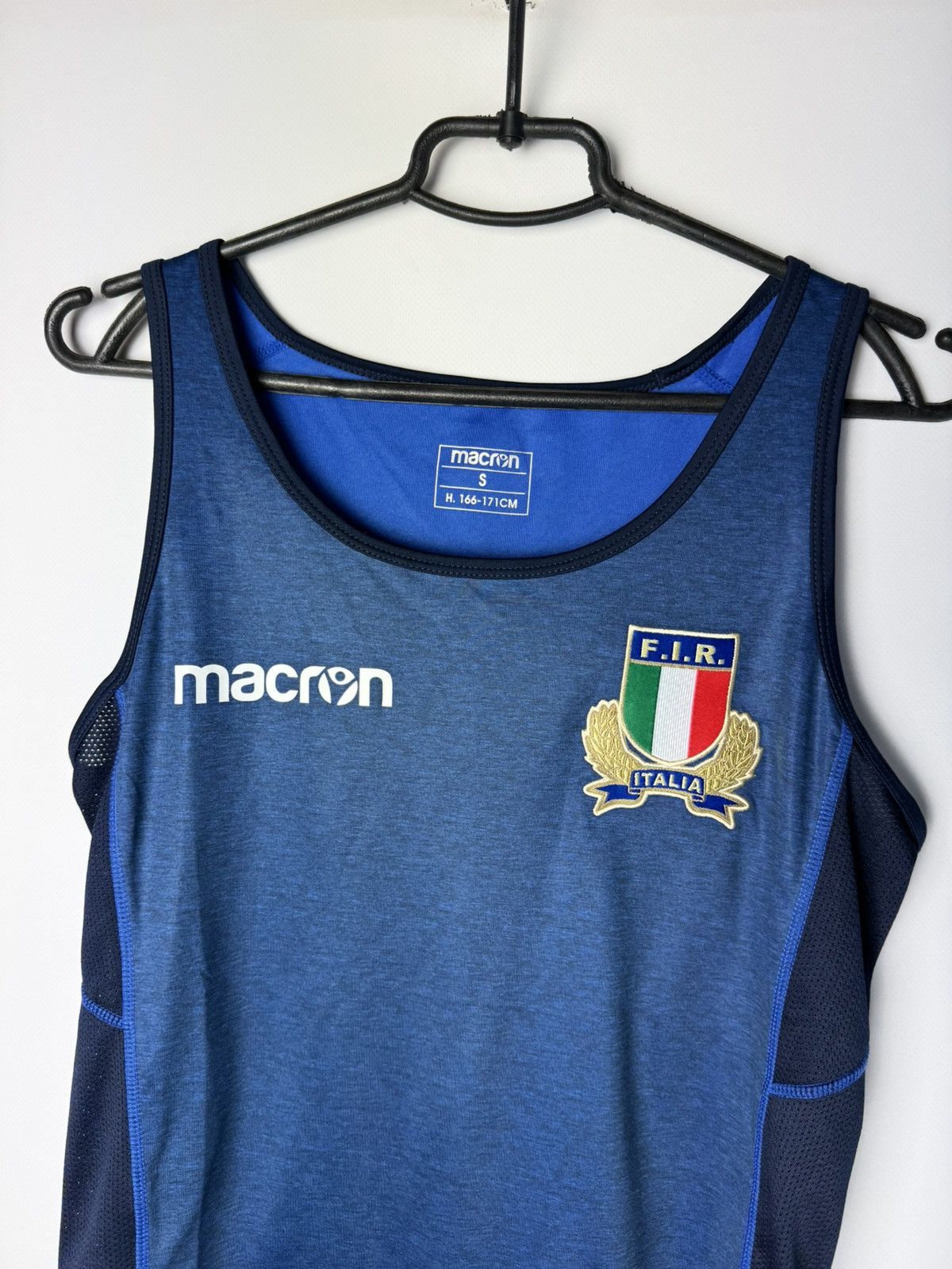 Macron FIR Italy 2018 Rugby Shirt Jersey Macron size S Size US S / EU 44-46 / 1 - 3 Thumbnail