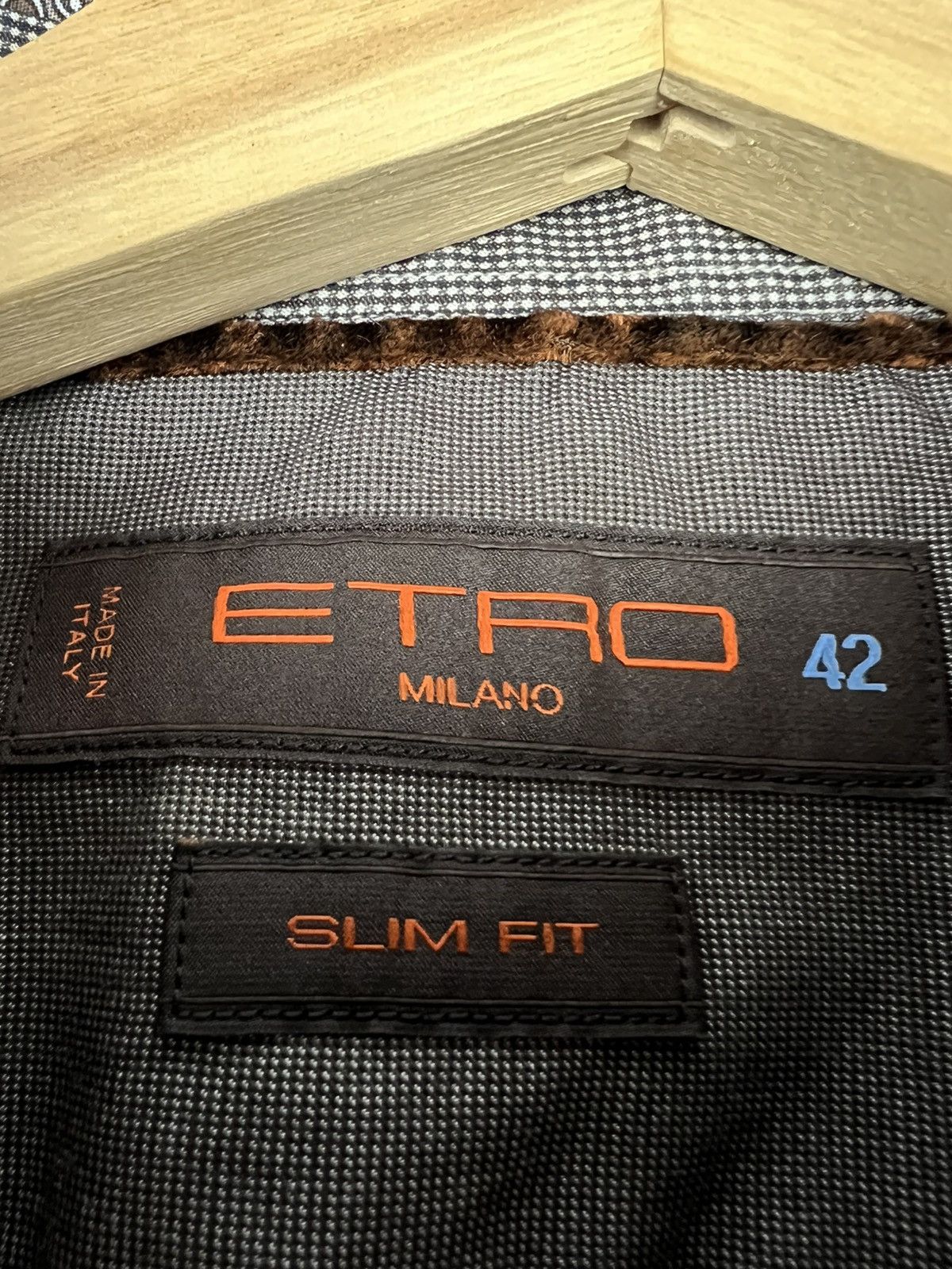 Designer × Etro Etro Button Up longsleeve Classic Shirt pattern neck Size US L / EU 52-54 / 3 - 4 Thumbnail