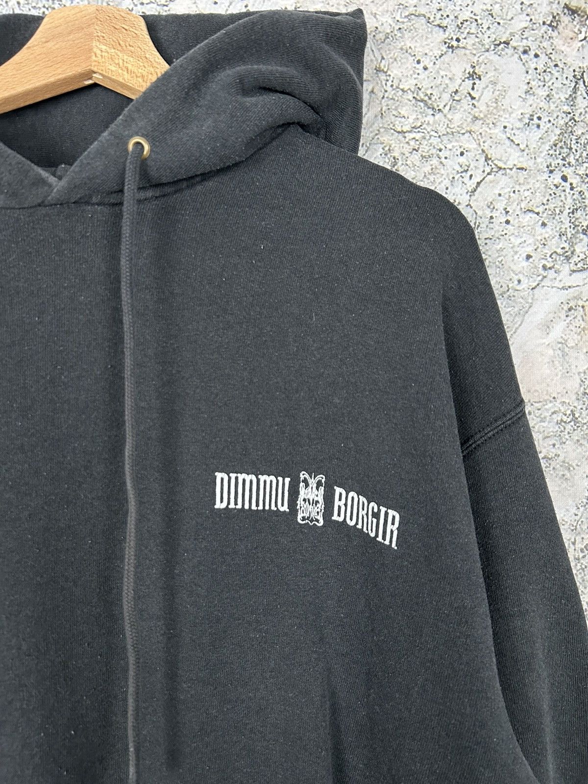 Band Tees Vintage Dimmu Borgir Black Metal Hoodie 90s Rare Grunge Punk Size US XL / EU 56 / 4 - 6 Thumbnail