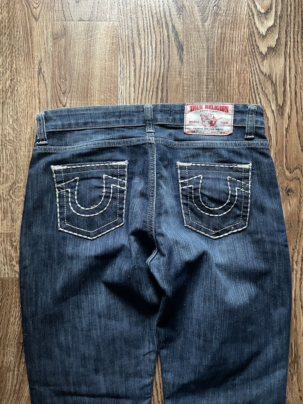 True Religion Women’s Vintage True Religion Jeans Rare Y2K Size 33" - 5 Thumbnail